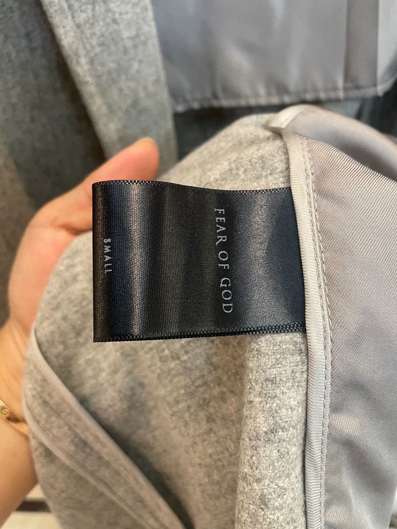 Fear of God Fear of God Season 4 snowflake gray three-quarter sleeve c Size US L / EU 52-54 / 3 - 5 Thumbnail