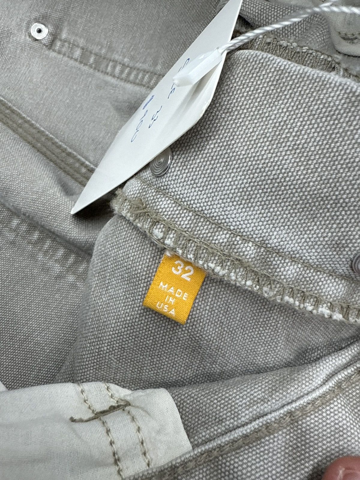 Gallery Dept. Gallery Dept Grey Carpenter Pants Size US 33 - 15 Thumbnail