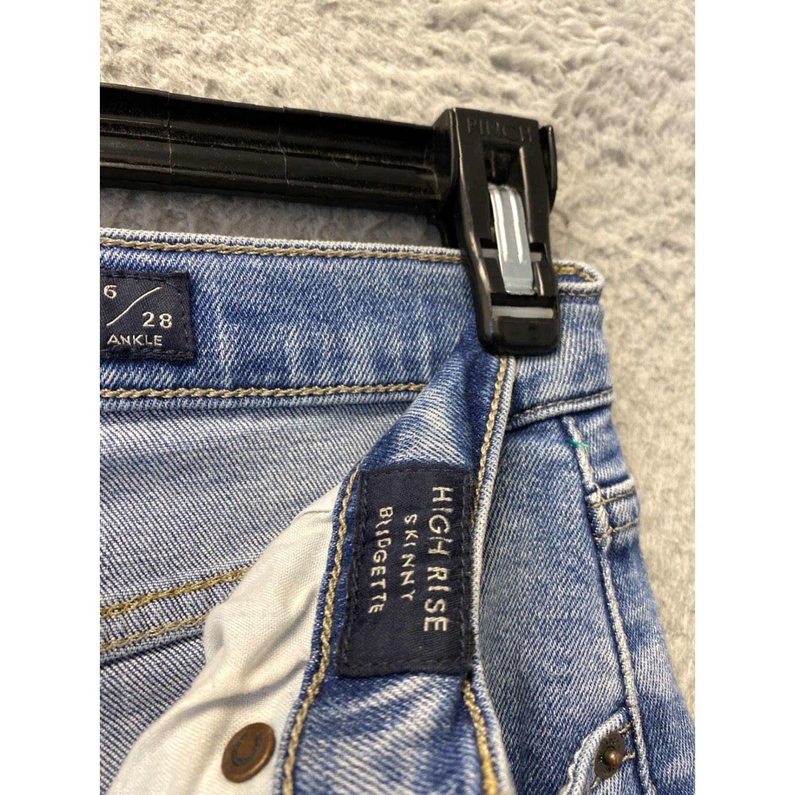 Lucky Brand Lucky Brand Jeans Womens Size 6 Blue Denim Low Rise Boyfriend Fit Logo 90s Fashion Size 28" / US 6 / IT 42 - 5 Thumbnail