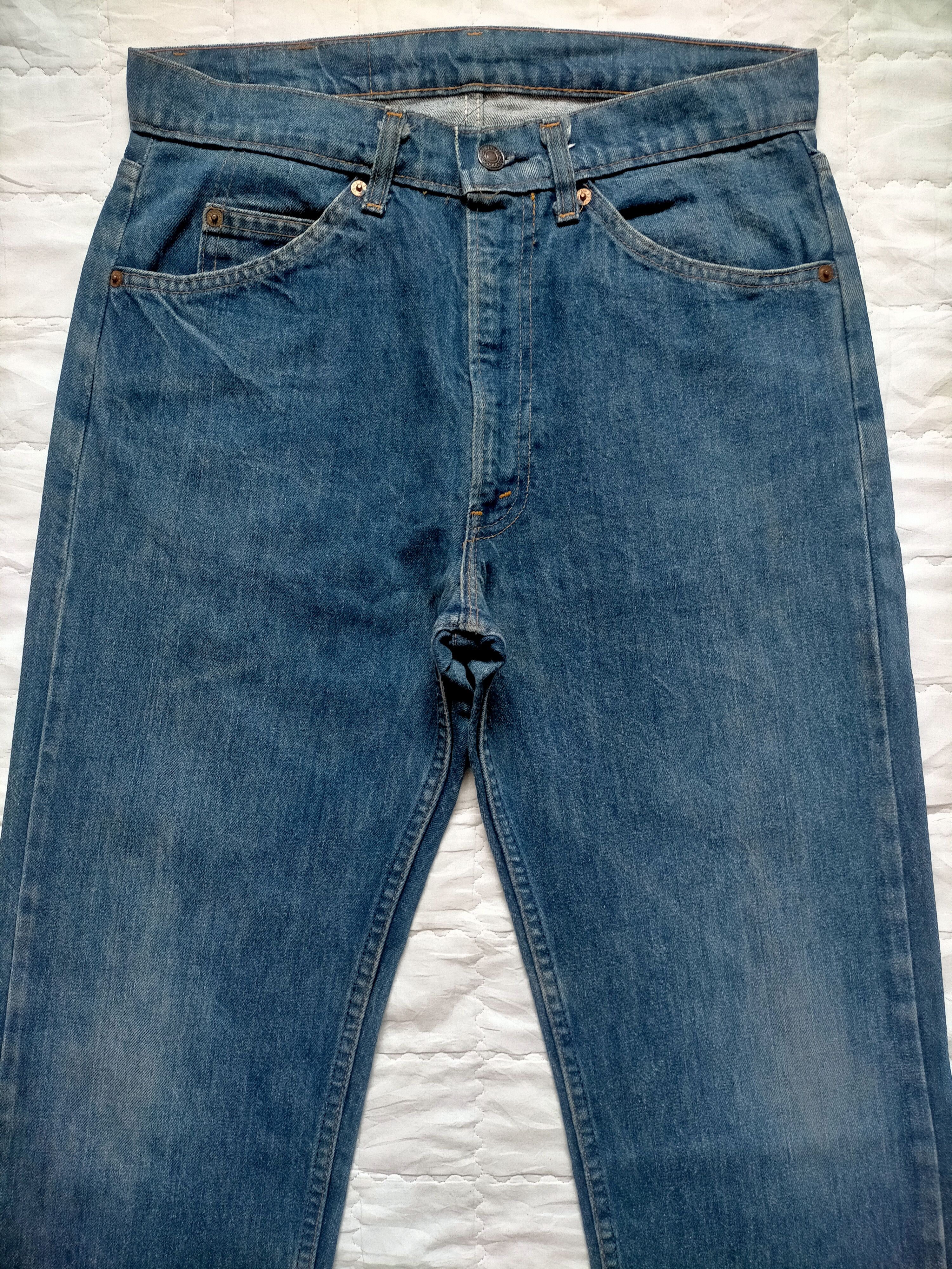 Levi's Vintage Clothing Vintage 80s Levis 505 Button Stamp No.8 Size US 31 - 8 Thumbnail