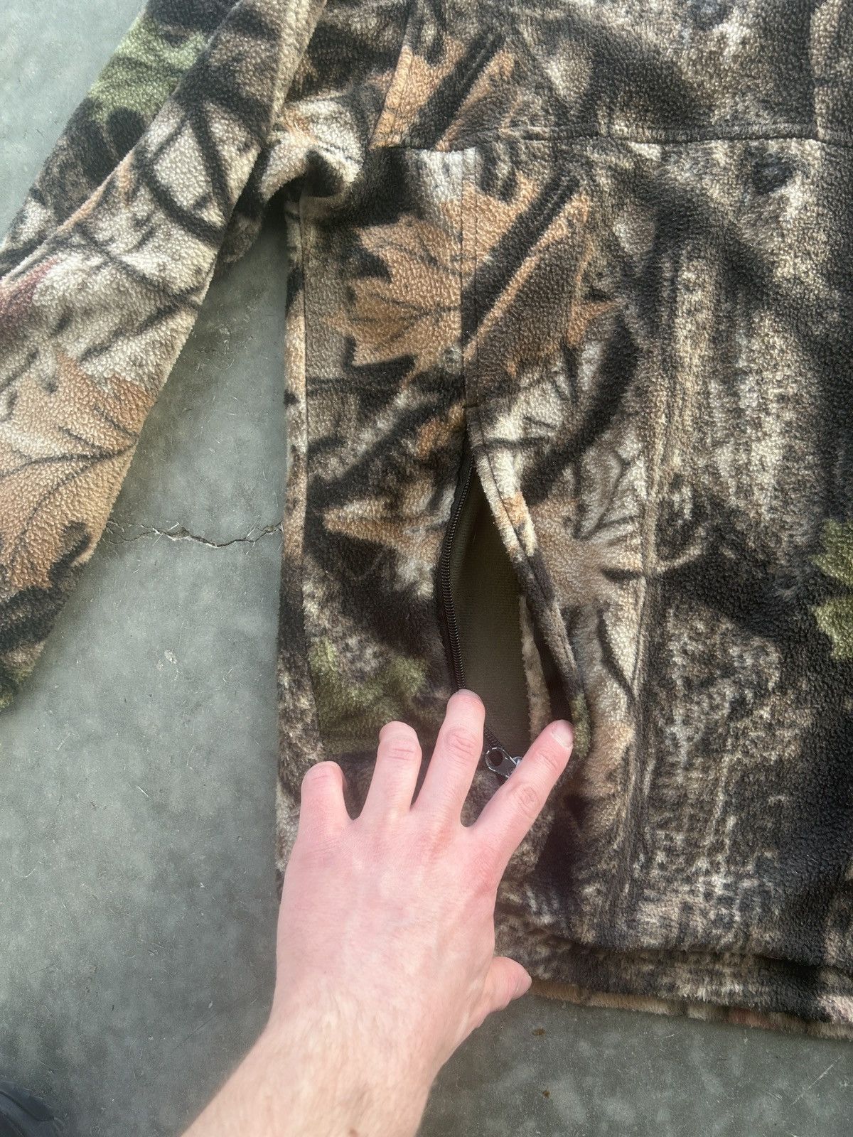 Realtree × Vintage Vintage Y2K Realtree Fleece Jacket Size US L / EU 52-54 / 3 - 3 Thumbnail