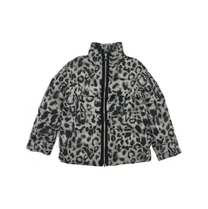 Moncler Moncler Leopard Print Zip Down Jacket Size US S / EU 44-46 / 1 - 1 Thumbnail