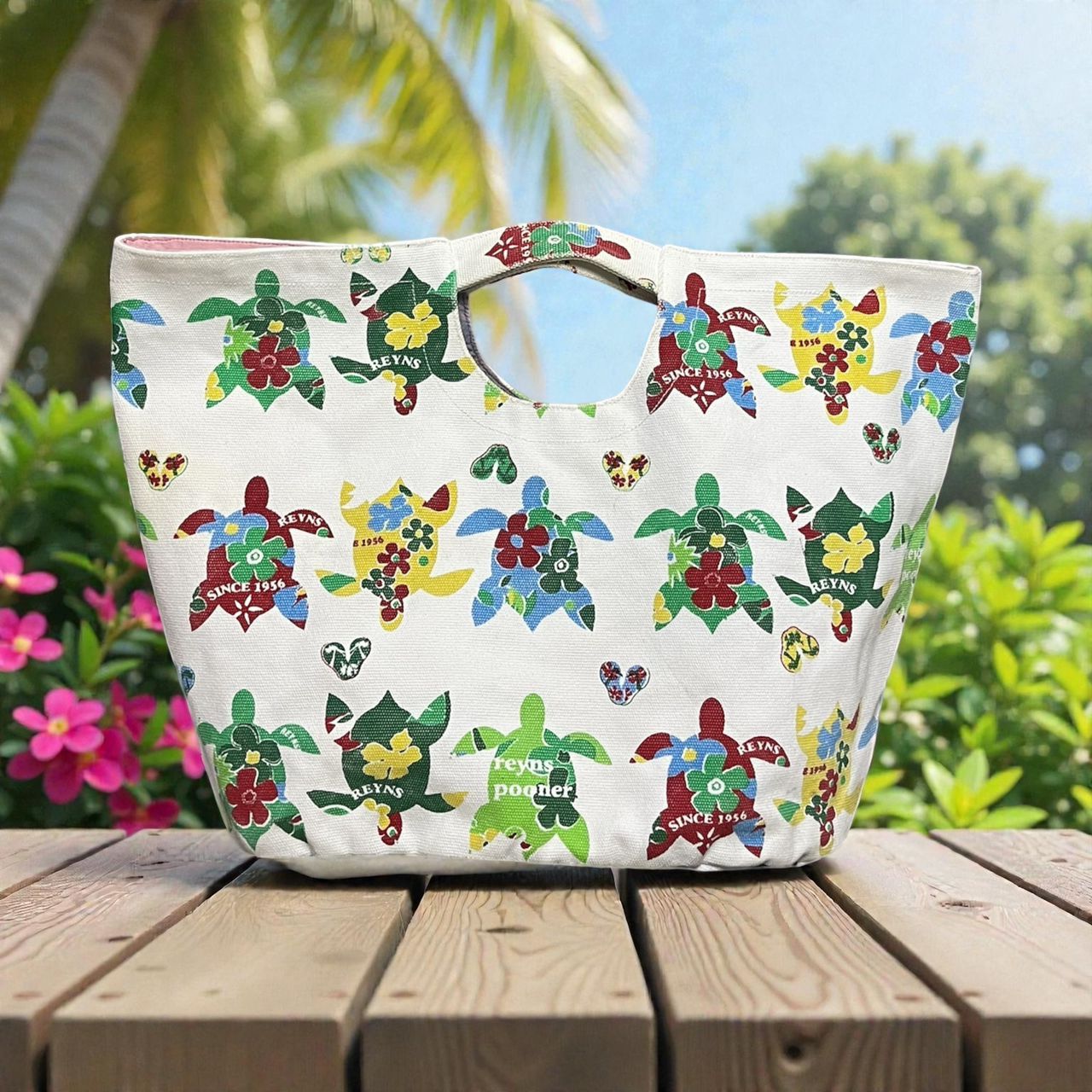 Reyn Spooner Vintage Reyn Spooner Full Print Carry Canvas Bag Size ONE SIZE - 2 Thumbnail