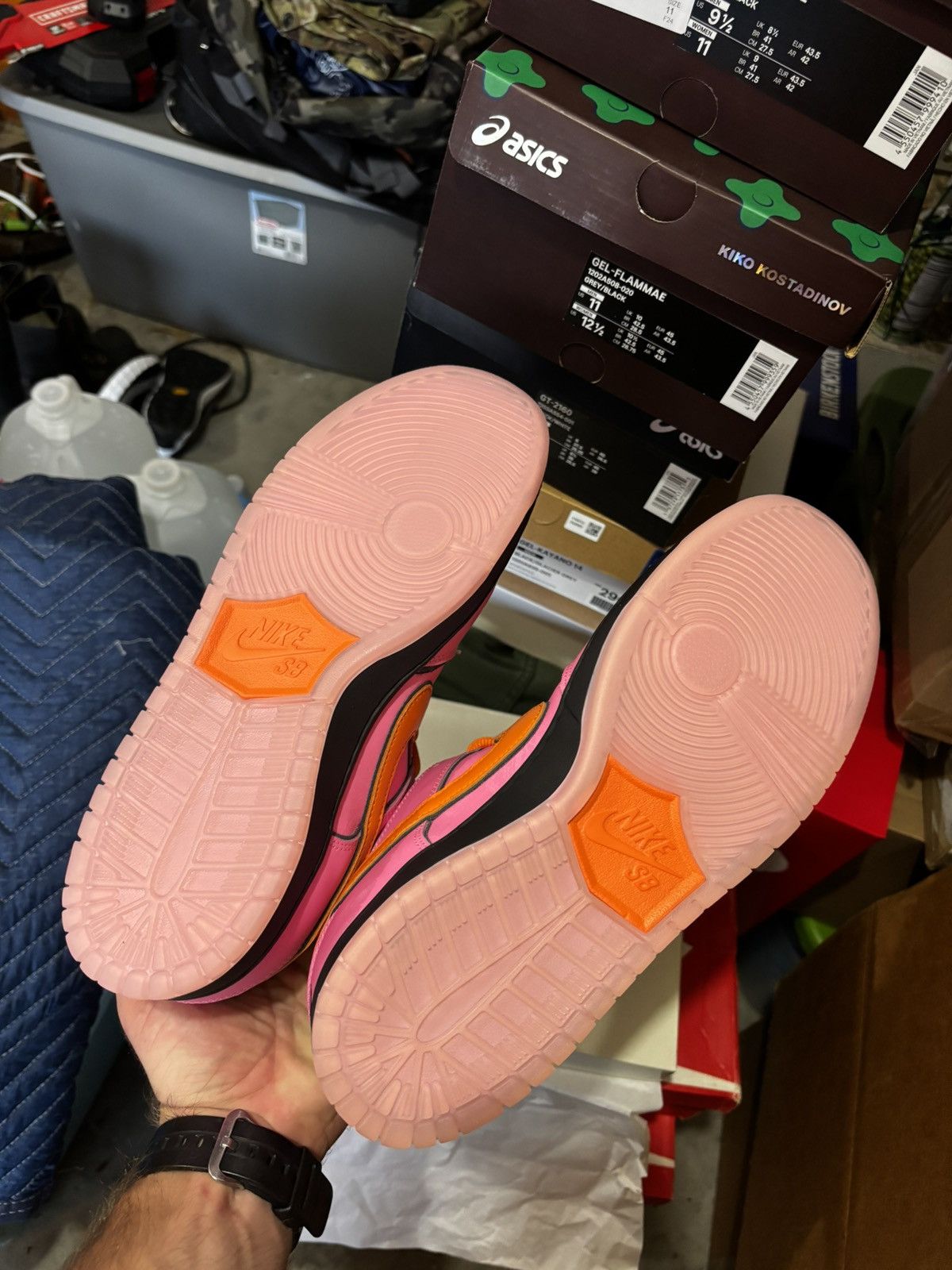 Nike Nike SB Dunk Low The Powerpuff Girls Blossom Size US 11.5 / EU 44-45 - 6 Thumbnail