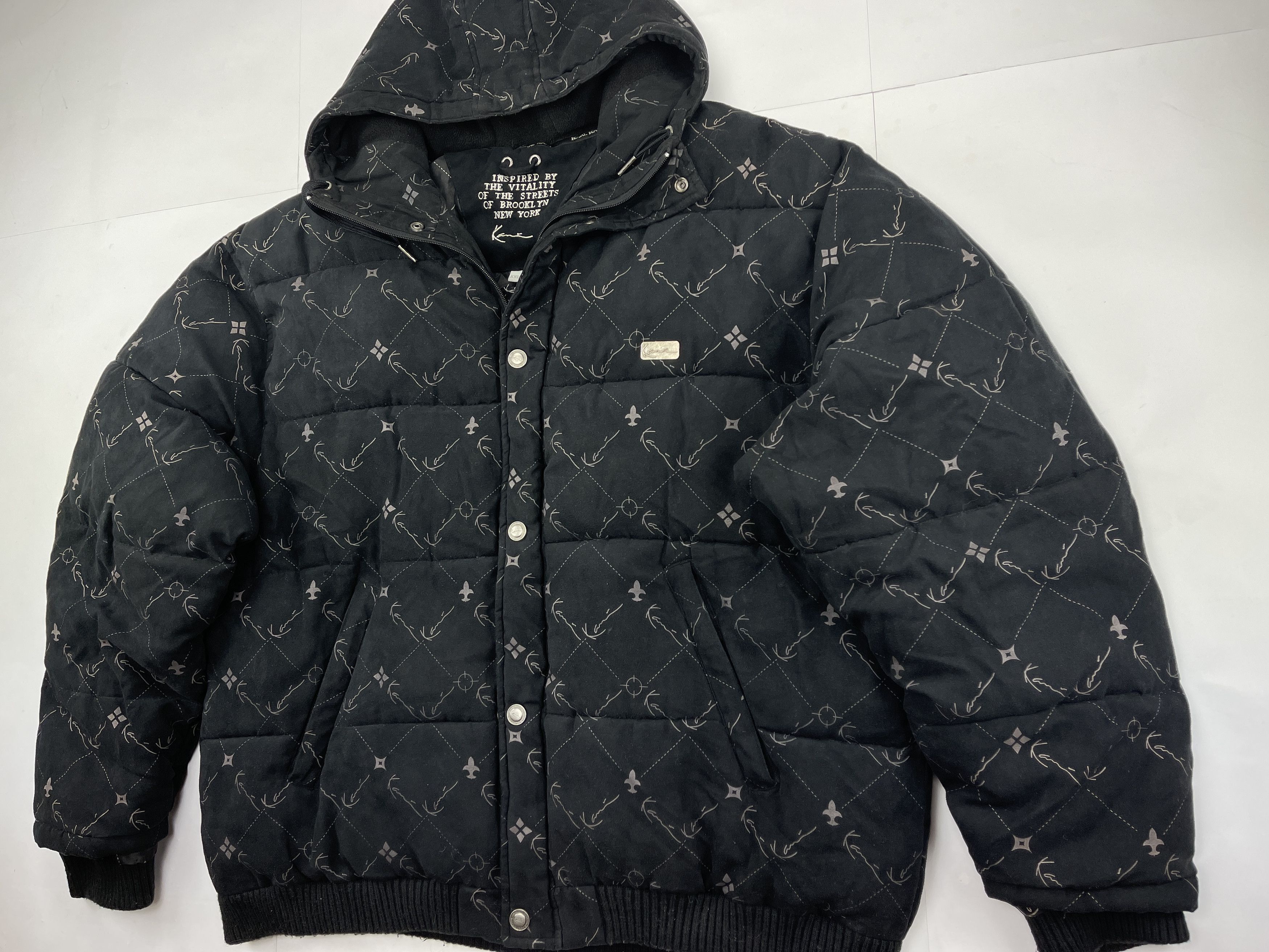 Karl Kani KARL KANI jacket, vintage, 90s hip hop, 1990s, mens size XXL Size US XXL / EU 58 / 5 - 4 Thumbnail