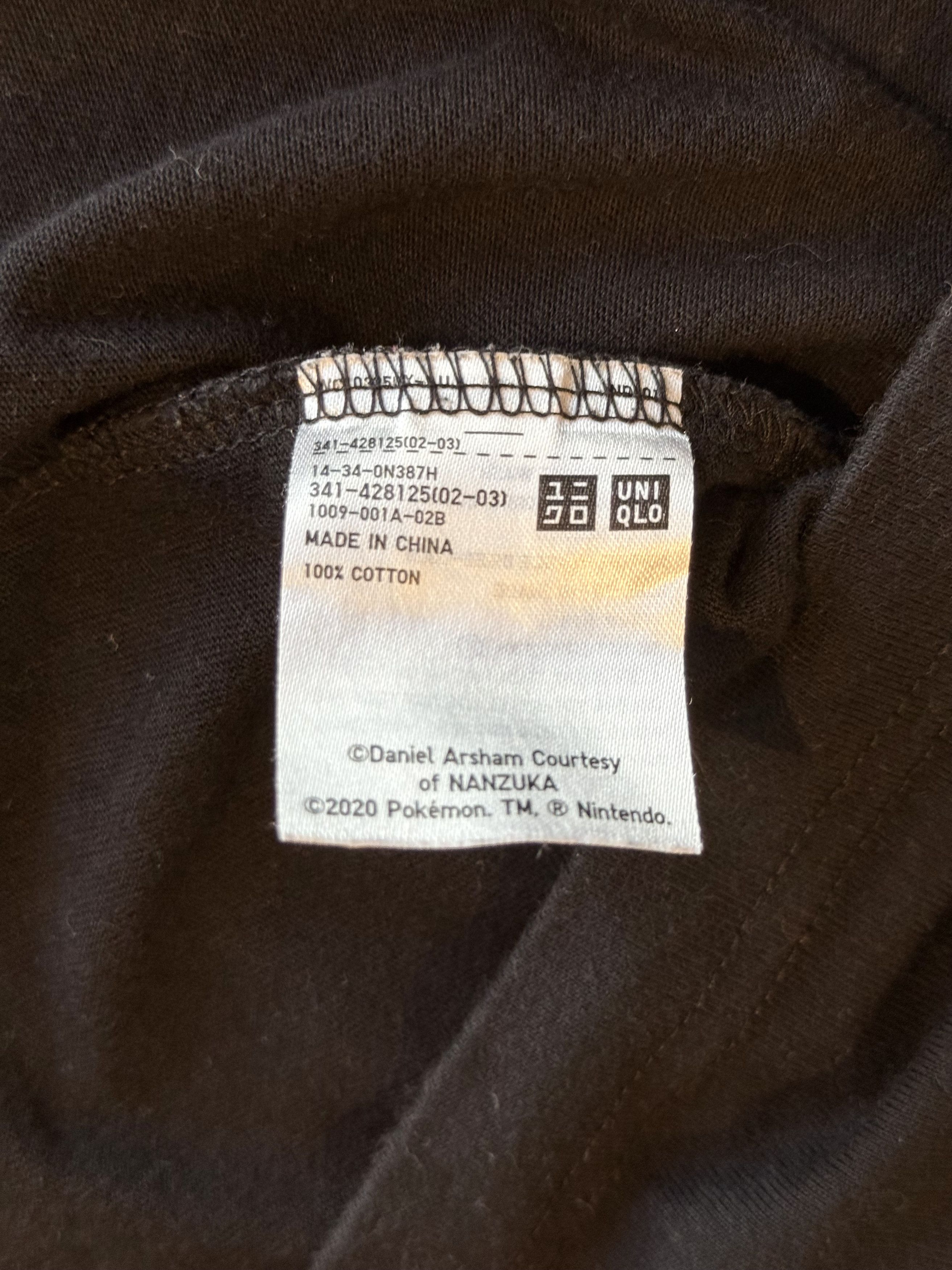Daniel Arsham × Pokemon × Uniqlo 💚 Daniel Arsham x Pokemon x Uniqlo Pikachu Tee Black Size US L / EU 52-54 / 3 - 10 Thumbnail