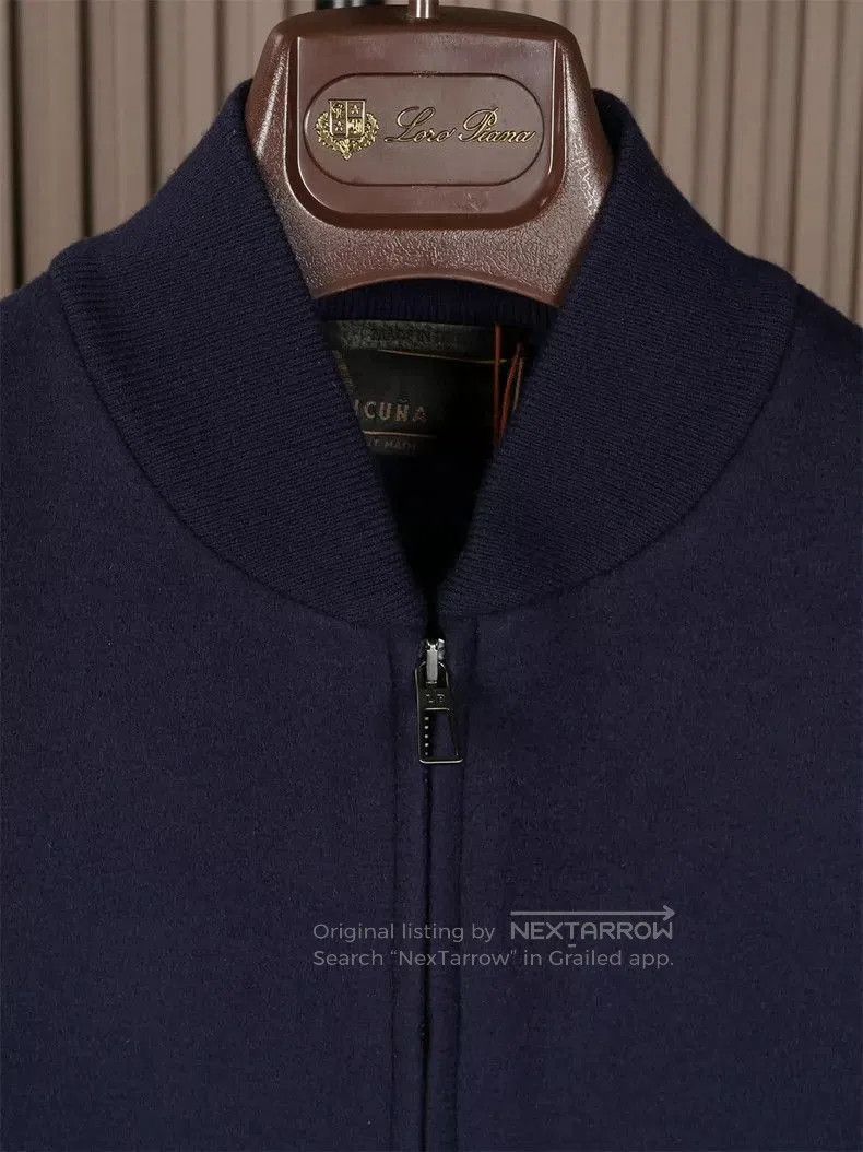 Loro Piana Loro Piana Vicuna Zip-Up Jacket. Size US S / EU 44-46 / 1 - 7 Thumbnail