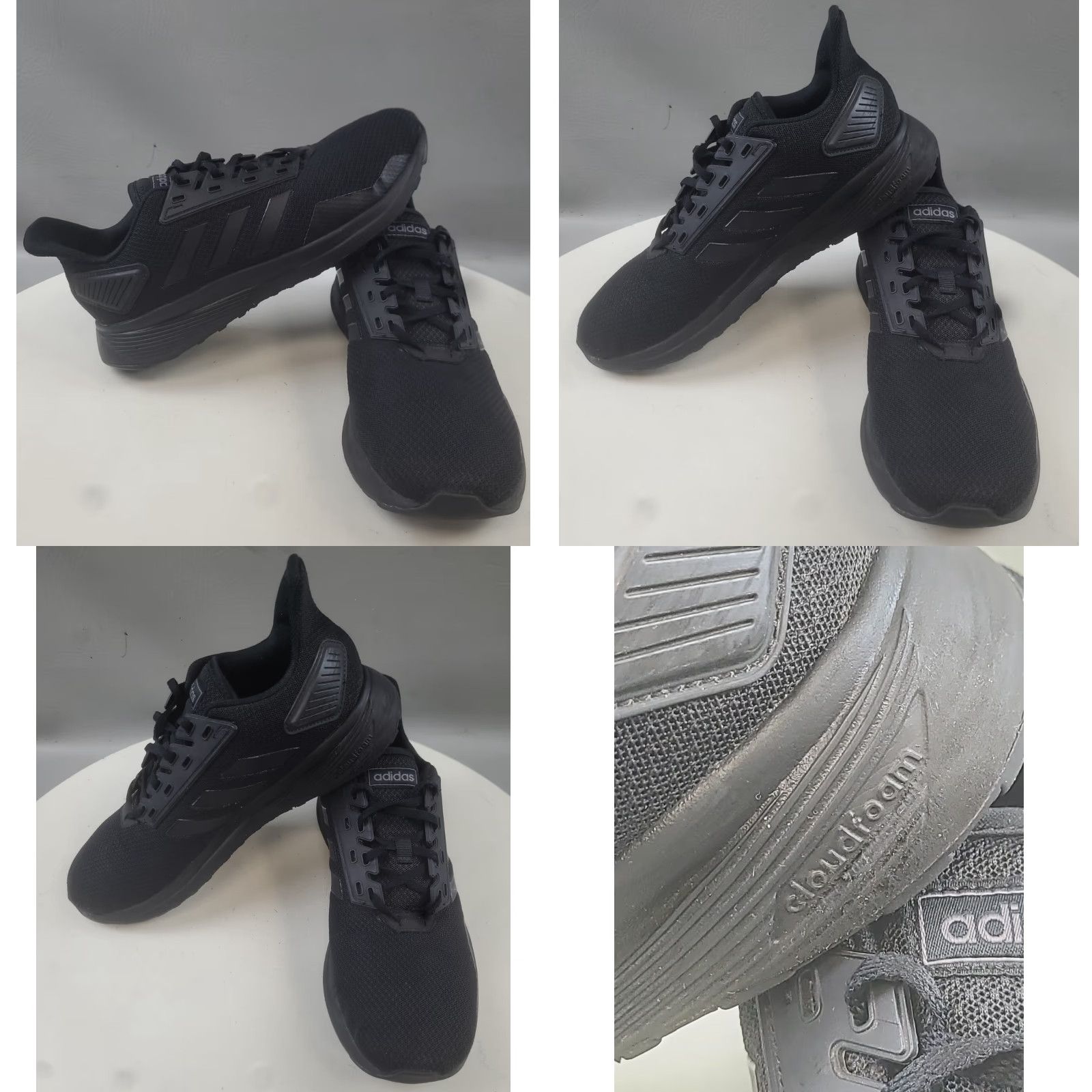 Adidas Adidas Duramo Sneaker Men B96578 Triple Black Size 8.5 EU 42 US 8.5 Running Lightly Used Size ONE SIZE - 9 Thumbnail