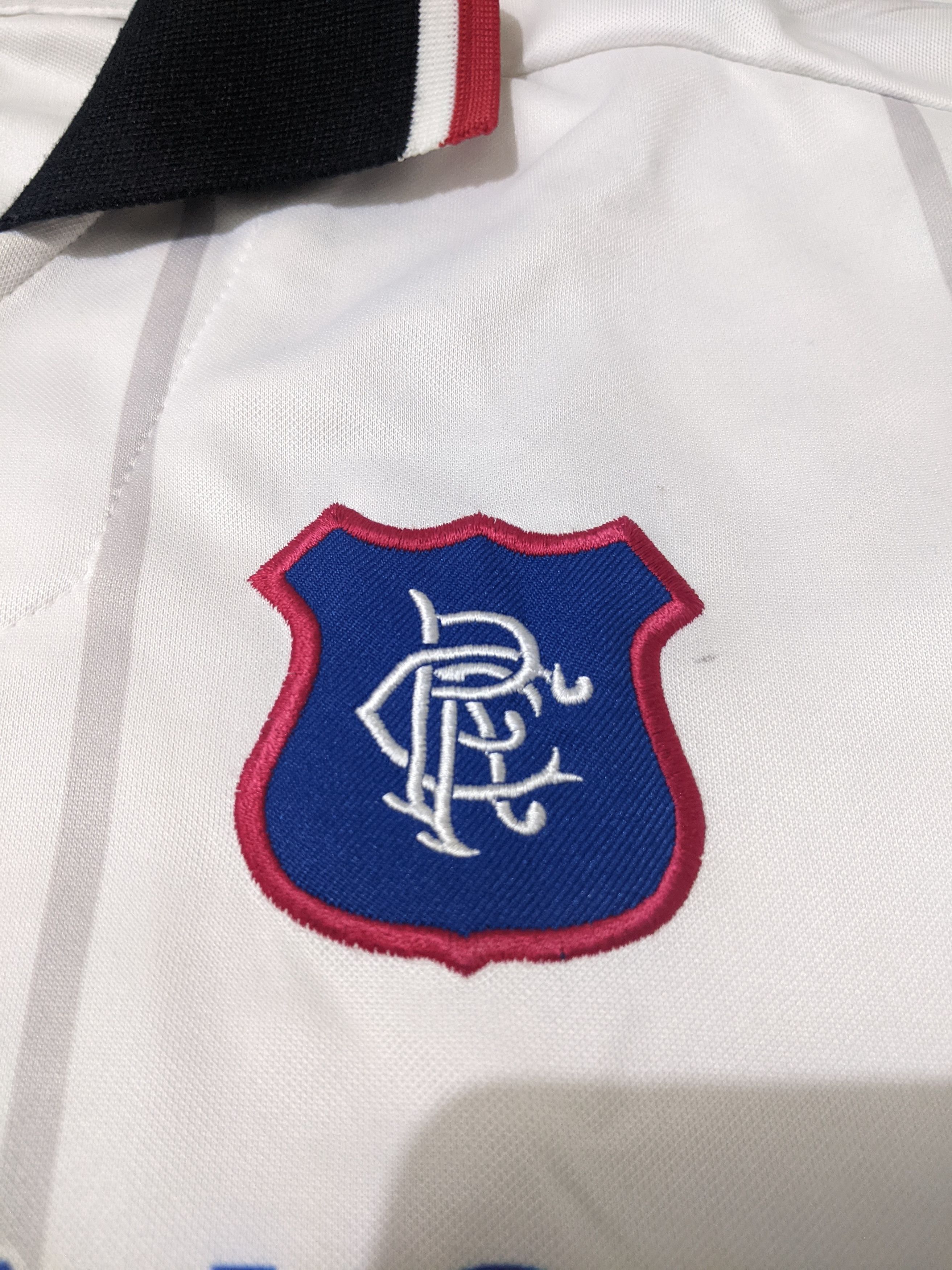 Nike Glasgow rangers 1997 away Laudrup Jersey football shirt Size US L / EU 52-54 / 3 - 3 Thumbnail