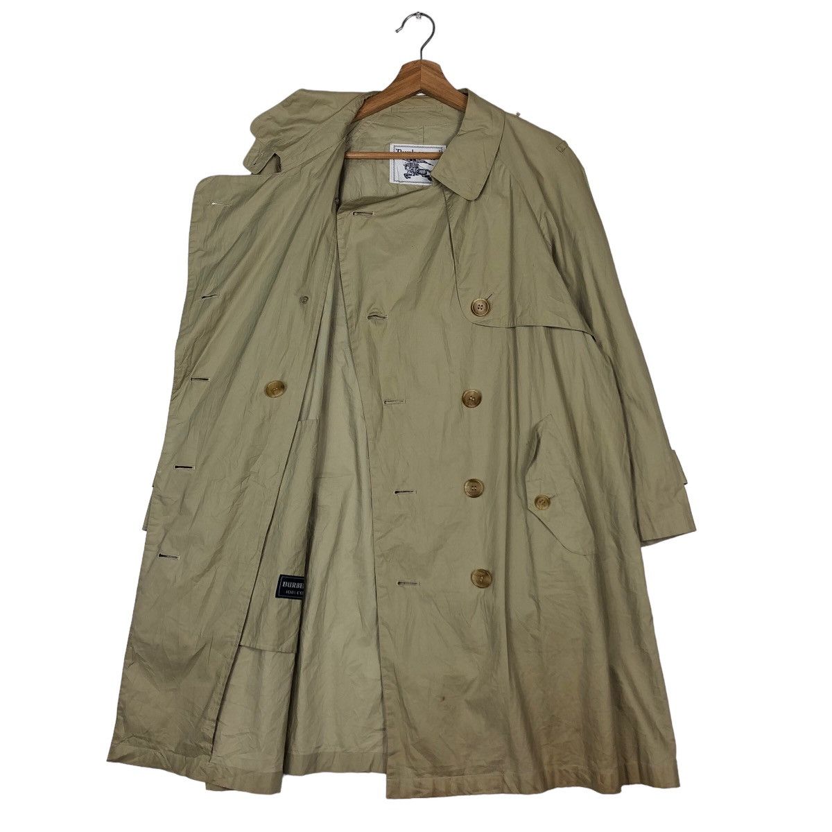 Burberry 🔥Vintage Trench Coats Burberrys Bondage Design Size US M / EU 48-50 / 2 - 11 Thumbnail