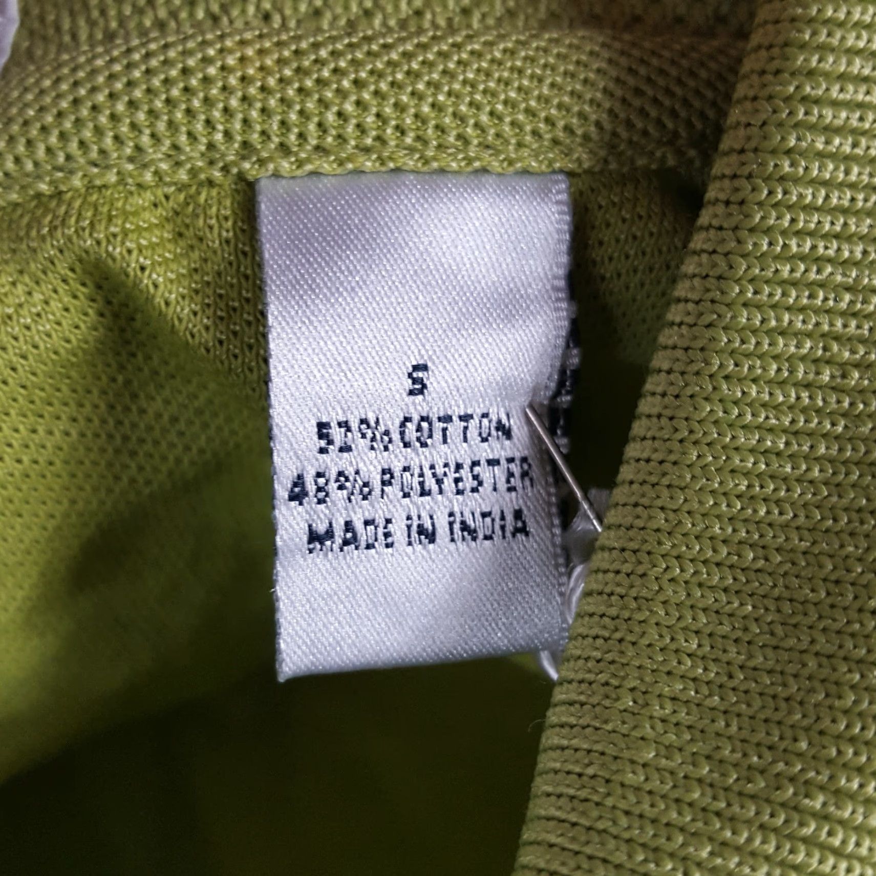 Vintage Tehama Green Knit Golf Polo Breathable Womens Size S Wicking Button Collar Shirt Size S / US 4 / IT 40 - 7 Thumbnail