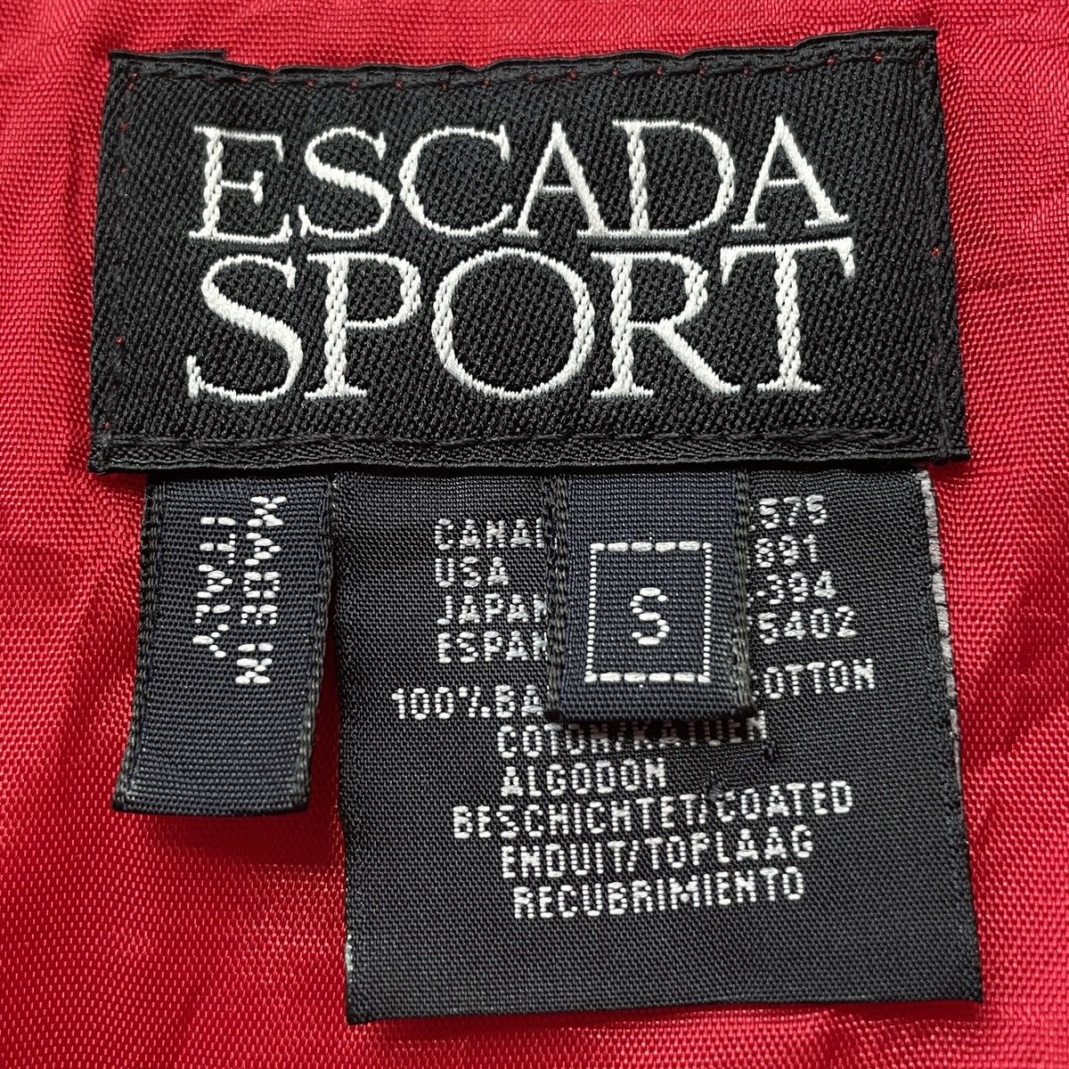 Escada Sport × Vintage Vintage Brand Escada Sport Fullprint Vest 2000s Size US S / EU 44-46 / 1 - 9 Thumbnail