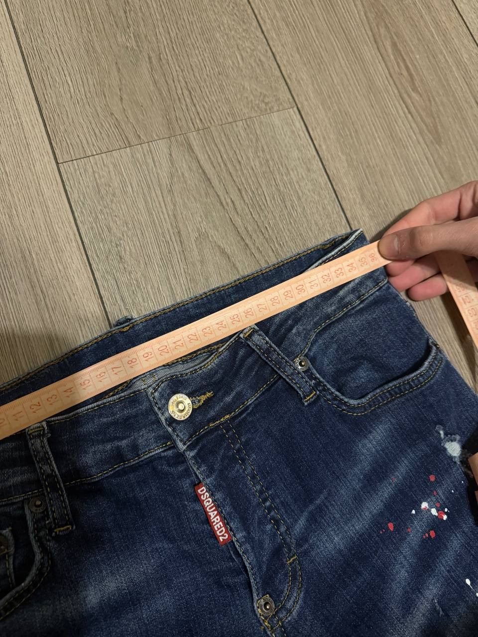 Dsquared2 Dsquared2 Jeans Men Size IT 42 Blue Avant Garde Slim Fit Size US 28 / EU 44 - 5 Thumbnail