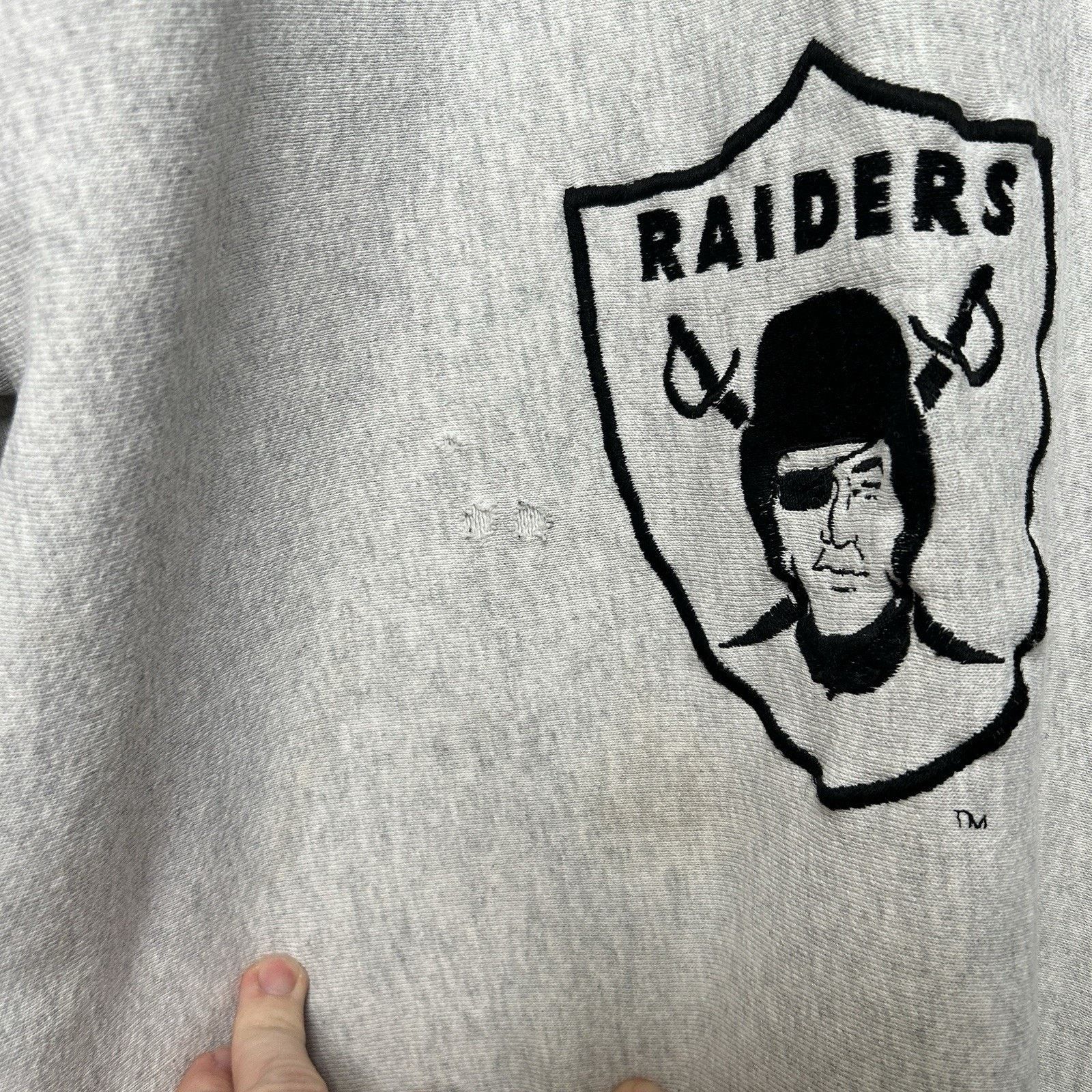 NFL Vintage Legends Athletics NFL "Los Angeles Raiders" Spellout Size US XL / EU 56 / 4 - 6 Thumbnail