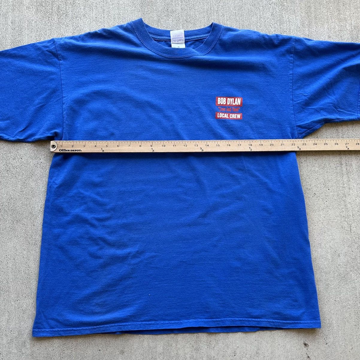 Band Tees Vintage Bob Dylan Concert T Shirt Y2K Lace And Theft Local Size US XL / EU 56 / 4 - 5 Thumbnail