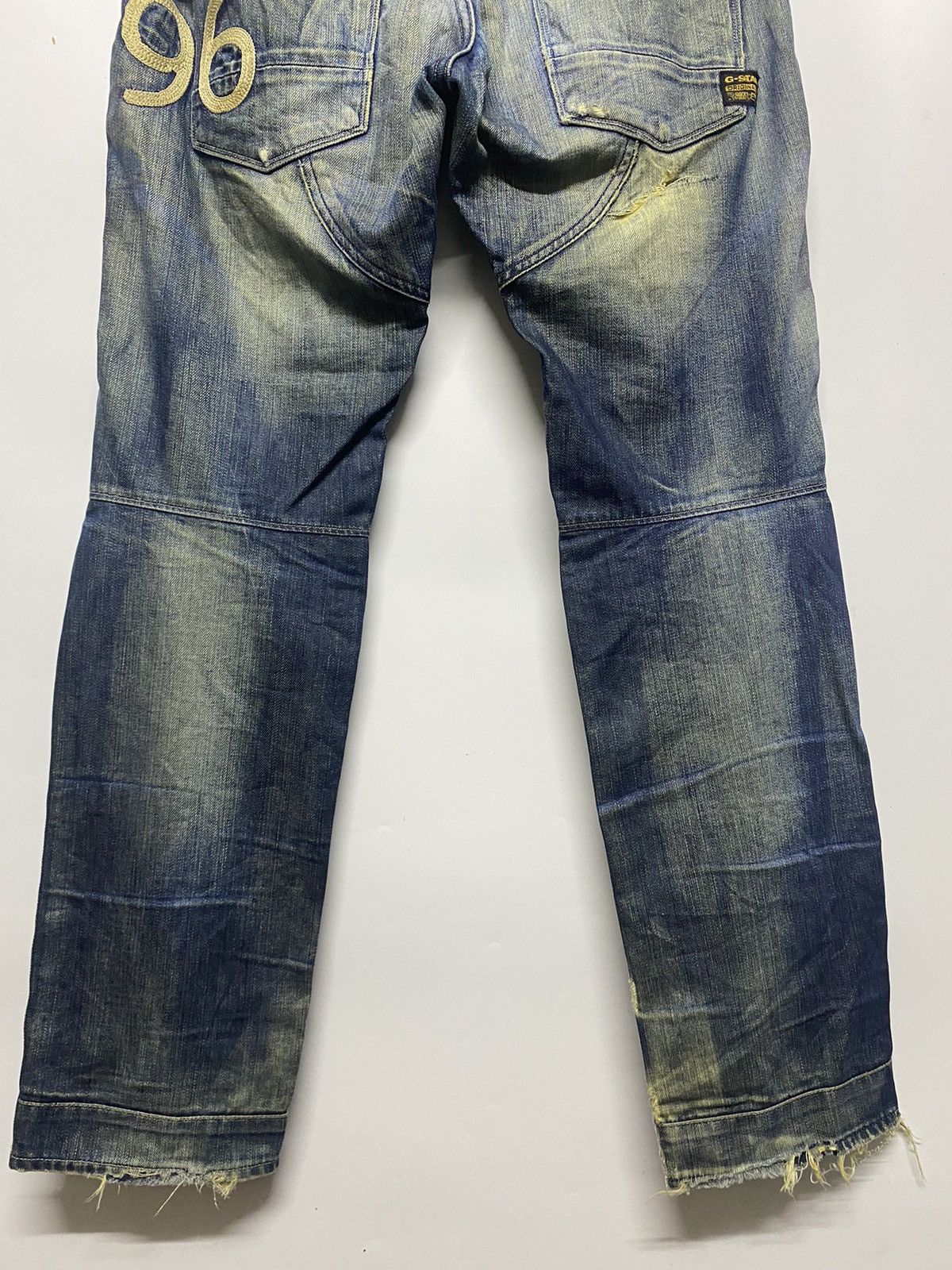 G-Star Vintage G-Star 96 Raw Distressed Denim Jeans Pants Size US 34 / EU 50 - 8 Thumbnail