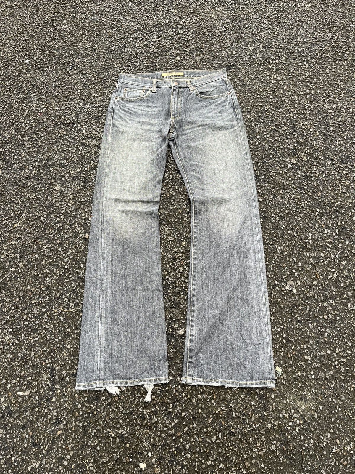 Hysteric Glamour Flare Jeans Vintage Faded Japanese Denim Bootcut Jeans Pants Size US 31 - 1 Thumbnail
