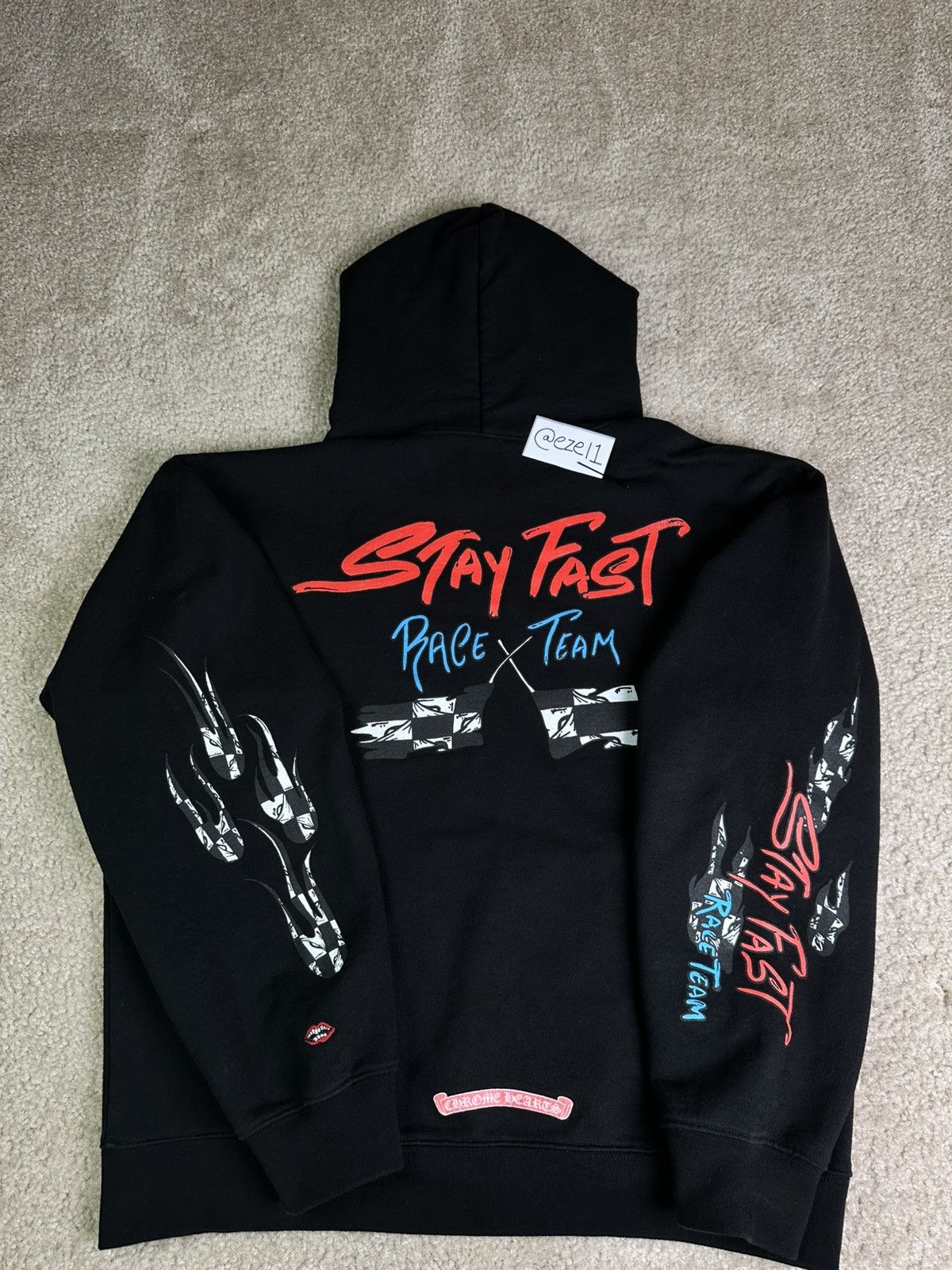 Chrome Hearts Chrome Hearts Matty Boy Stay Fast Hoodie Size US L / EU 52-54 / 3 - 6 Thumbnail