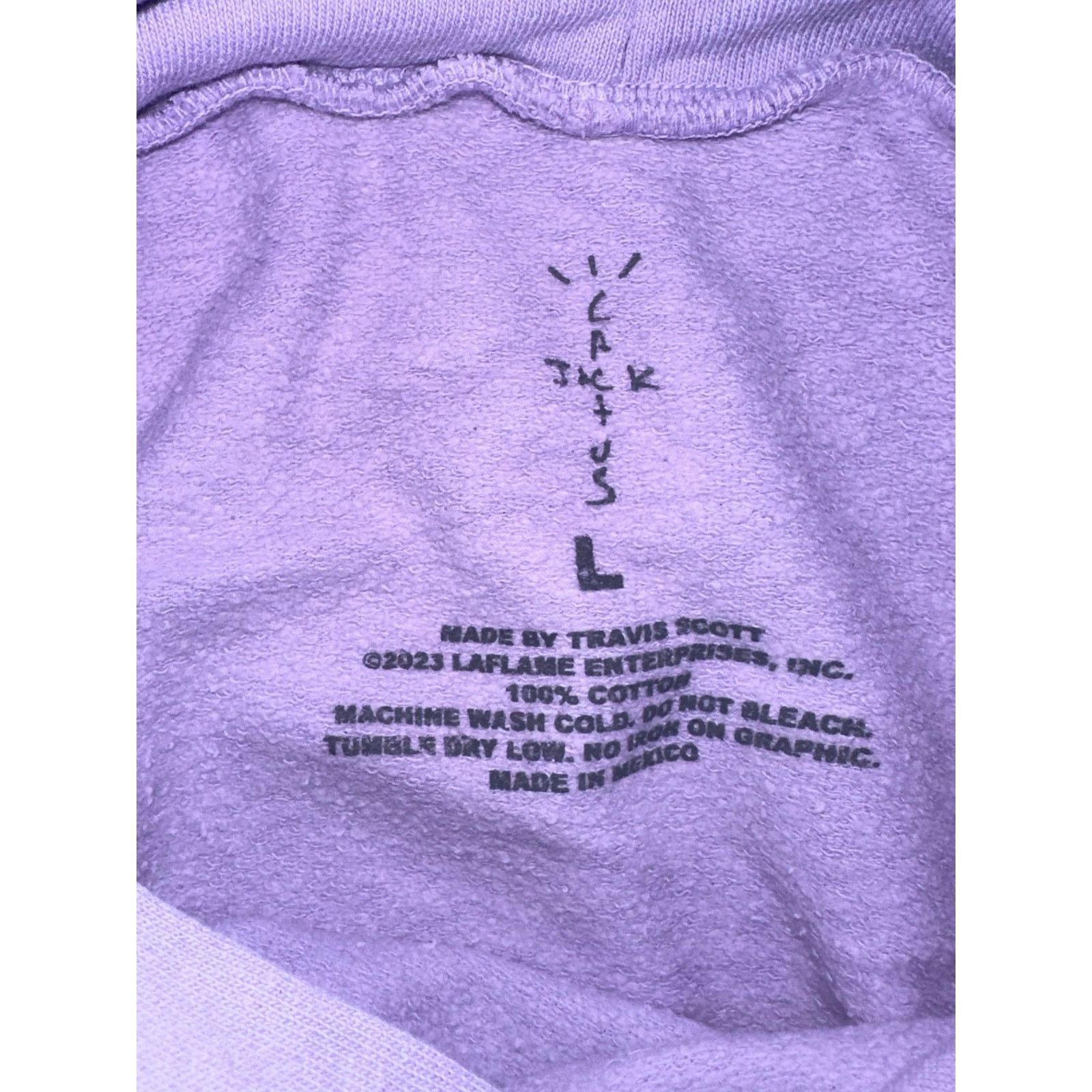 Travis Scott Travis Scott Cactus Jack Utah NBA All Star Weekend 23 Hoodie Size US L / EU 52-54 / 3 - 3 Thumbnail