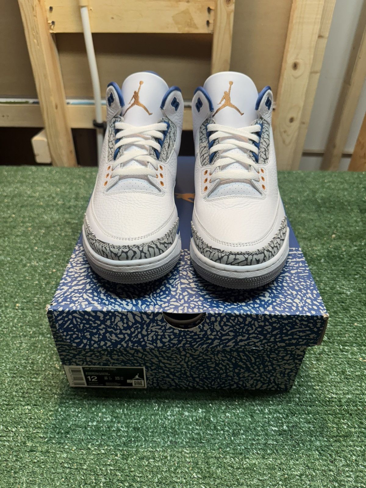 Jordan Brand Jordan Retro 3 Wizards Size 12 Size US 12 / EU 45 - 6 Thumbnail