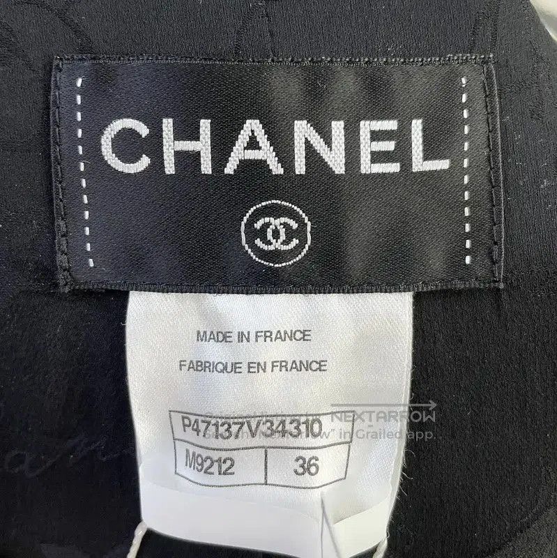 Chanel Chanel Black Women's Jacket Size S . Size S / US 4 / IT 40 - 3 Thumbnail