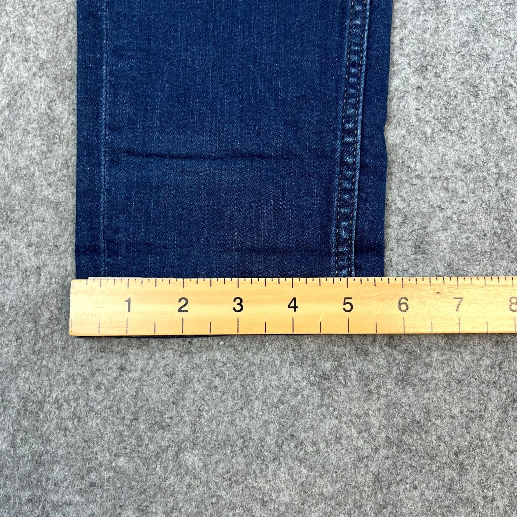 Tommy Hilfiger Tommy Hilfiger Womens Jeans Slim Skinny 32 12 Dark Blue Stretch Denim Slimming Pockets 5-Pocket Design Jeans Tailored Regular Size 34" / US 12 / IT 48 - 3 Thumbnail