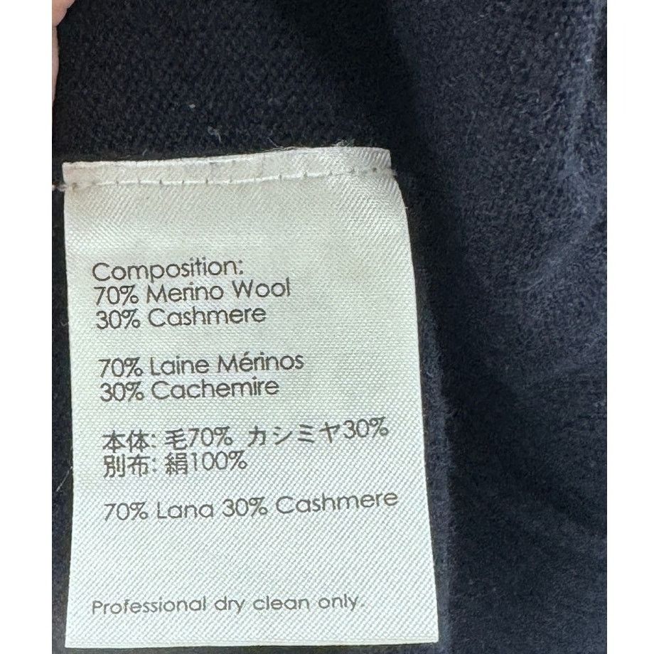 3.1 Phillip Lim 3.1 Philip Lim Coquette Navy Blue Black Ruffle Sweater Small Size S / US 4 / IT 40 - 10 Thumbnail