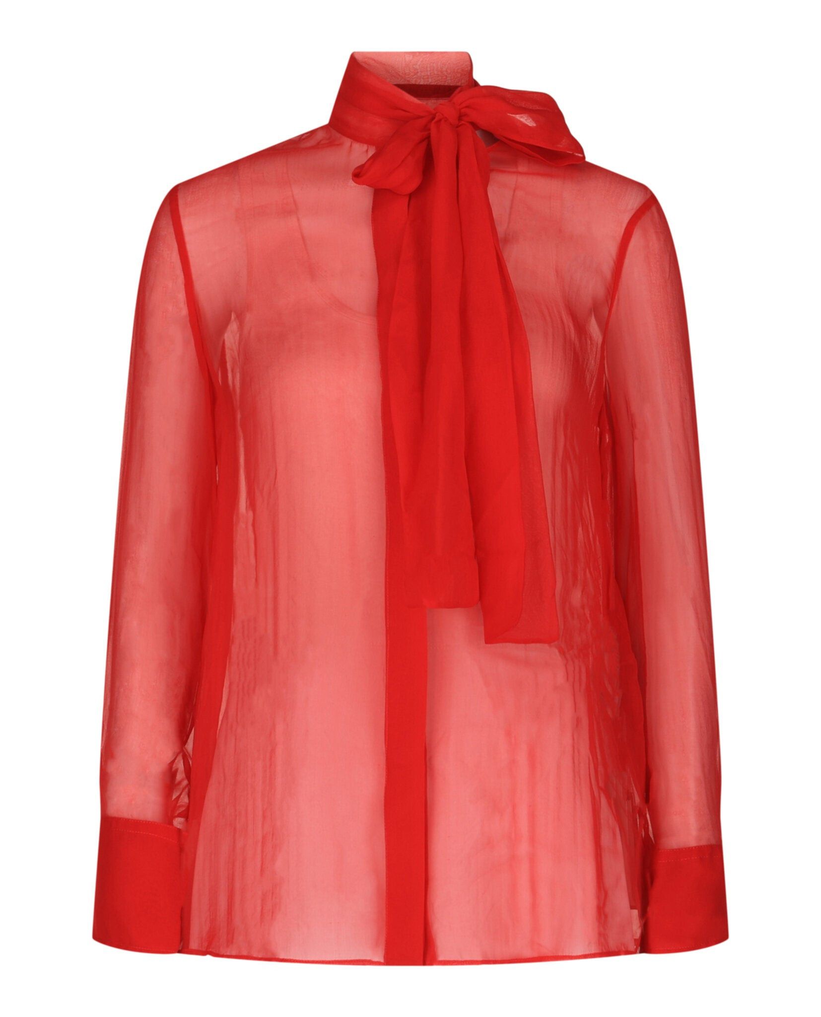 Valentino Sheer Organza Blouse Size M / US 6-8 / IT 42-44 - 1 Thumbnail