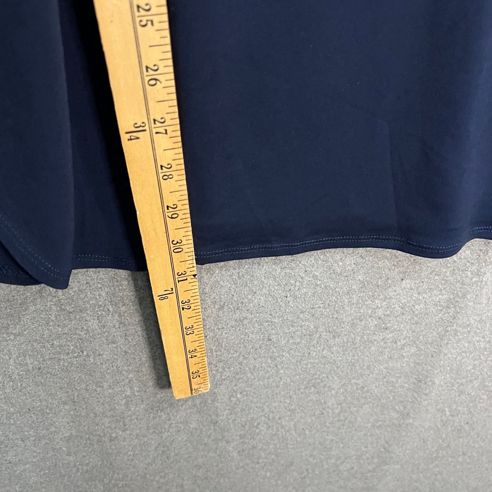 Other Susan Graver Modern Essentials Liquid Knit Tunic Navy, Size XXL / US 16-18 / IT 52-54 - 5 Thumbnail