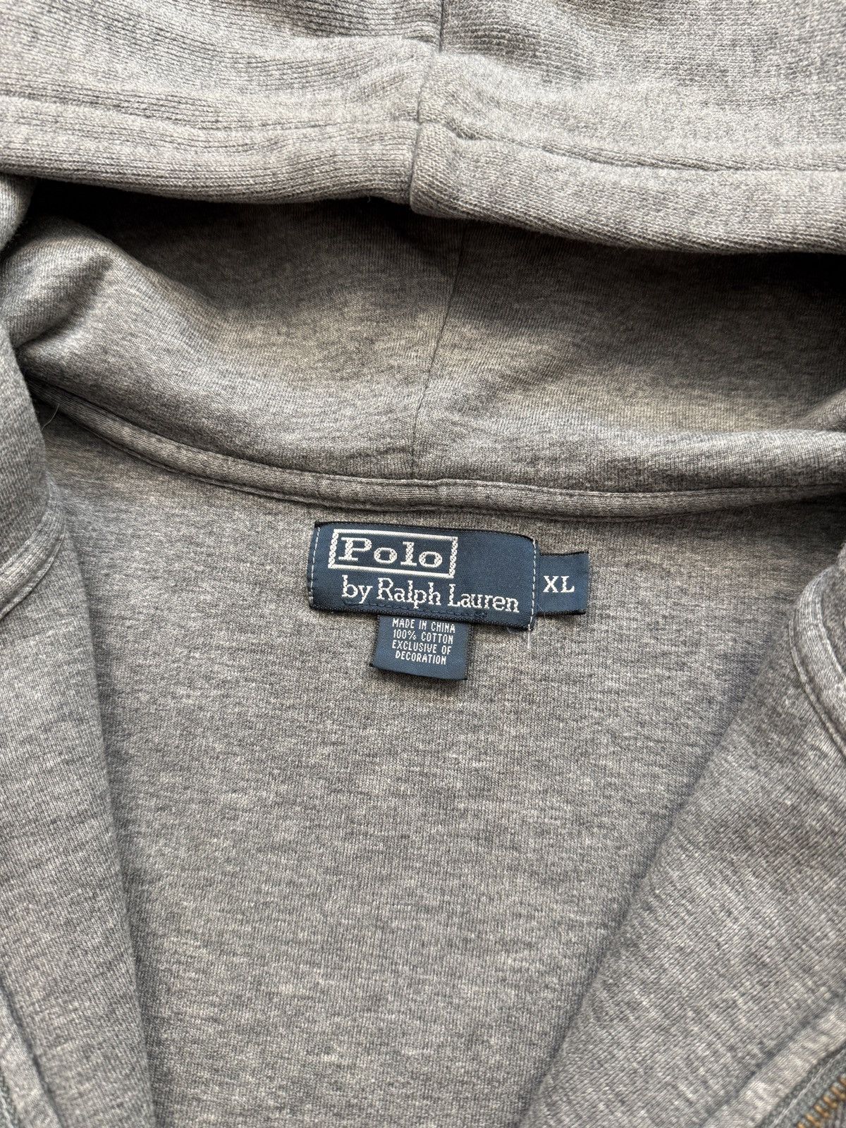 Polo Ralph Lauren Vintage Polo Ralph Lauren Zip Hoodie Y2K Size US XL / EU 56 / 4 - 6 Thumbnail