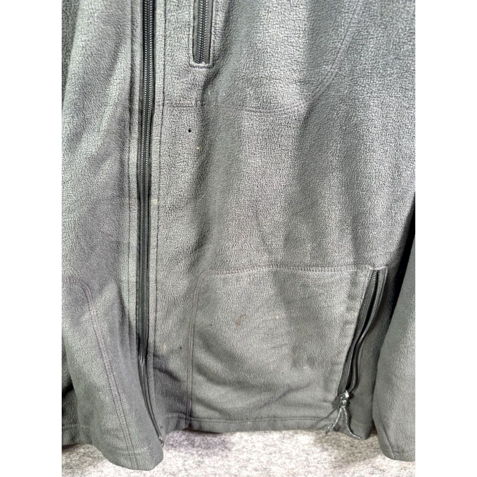Vintage Columbia Women's Fleece Comfort Jacket Zip Up Gray Large Distressed Solid Jacket Womens Regular Size L Columbia Omni Heat Size L / US 10 / IT 46 - 7 Thumbnail