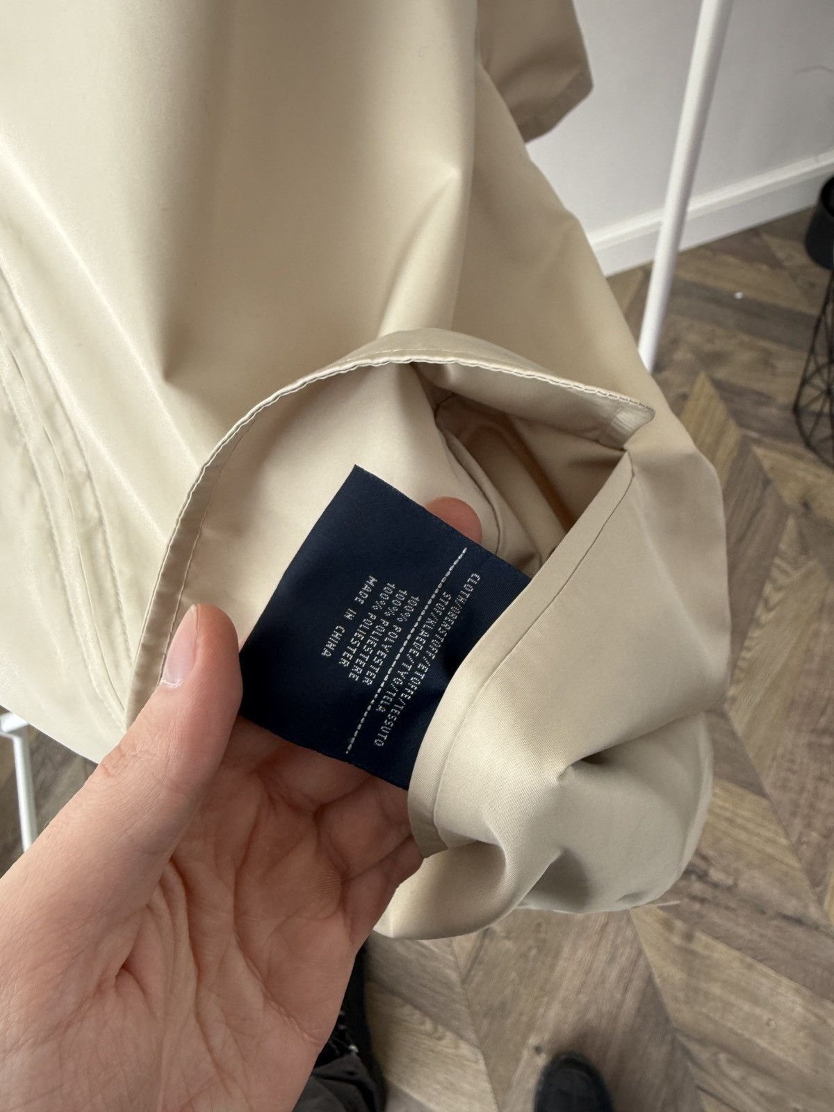 Burberry Vintage Burberry London Beige Zip Up Jacket Lightweight Size US S / EU 44-46 / 1 - 6 Thumbnail