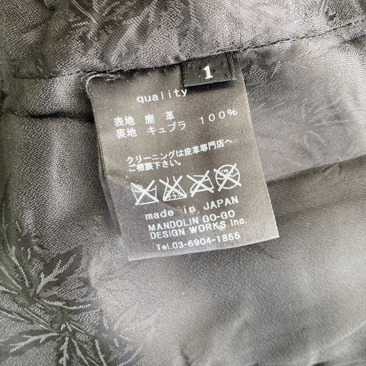 Genuine Leather × Japanese Brand DRESTRIP DEER SKIN BIKER JACKET Size US S / EU 44-46 / 1 - 15 Thumbnail