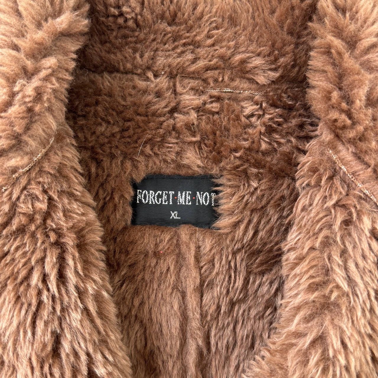 Hysteric Glamour Amazing Vintage Y2K Glamour Faux Fur Sheepskin Coat Jacket Size XL / US 12-14 / IT 48-50 - 8 Thumbnail
