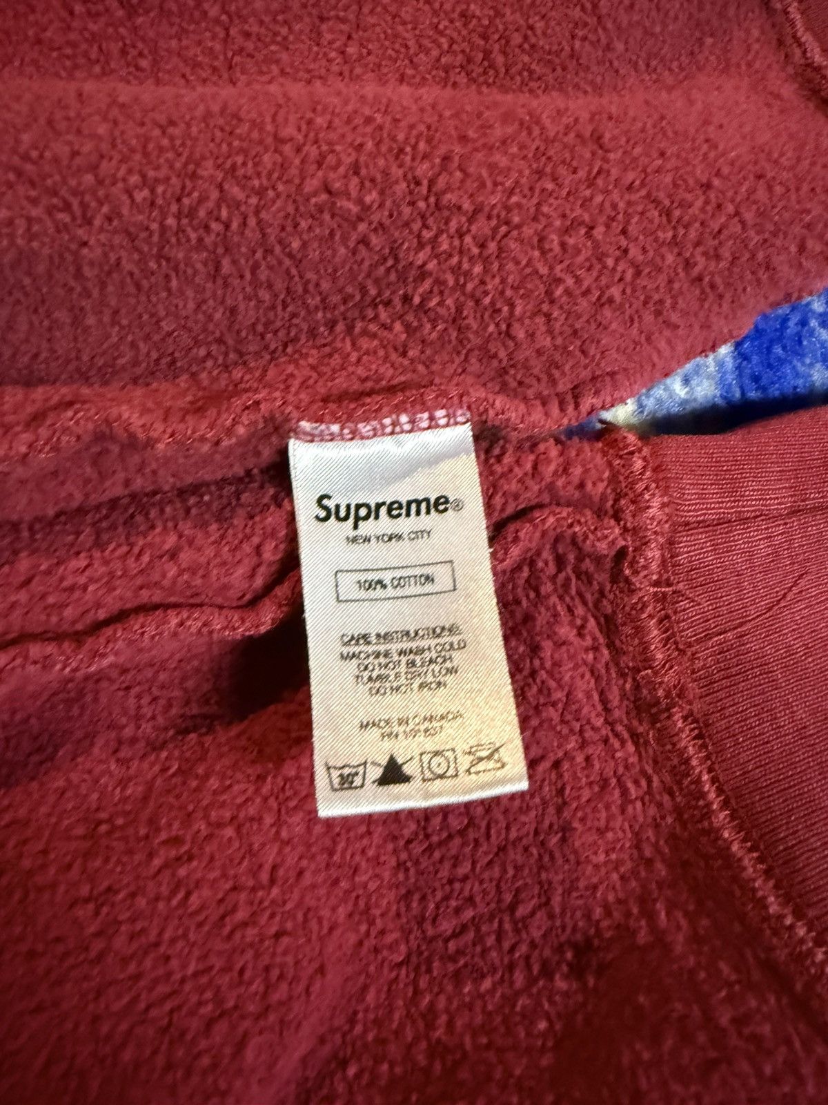 Supreme Supreme tag hoodie Size US L / EU 52-54 / 3 - 14 Thumbnail