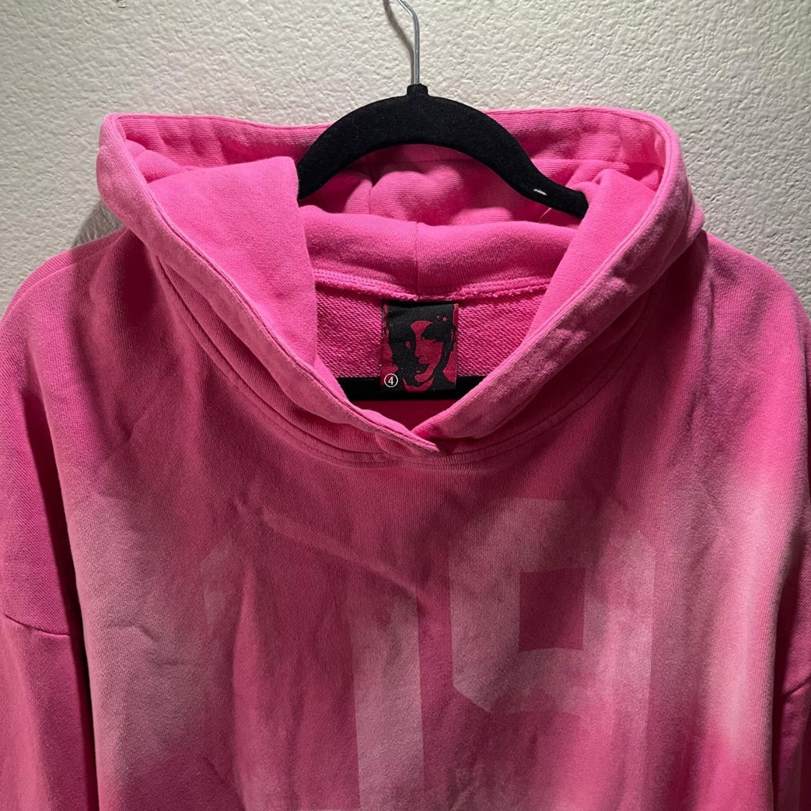 Japanese Brand Vintage Wash '09' Faded Print Pink Hoodie Size US M / EU 48-50 / 2 - 7 Thumbnail