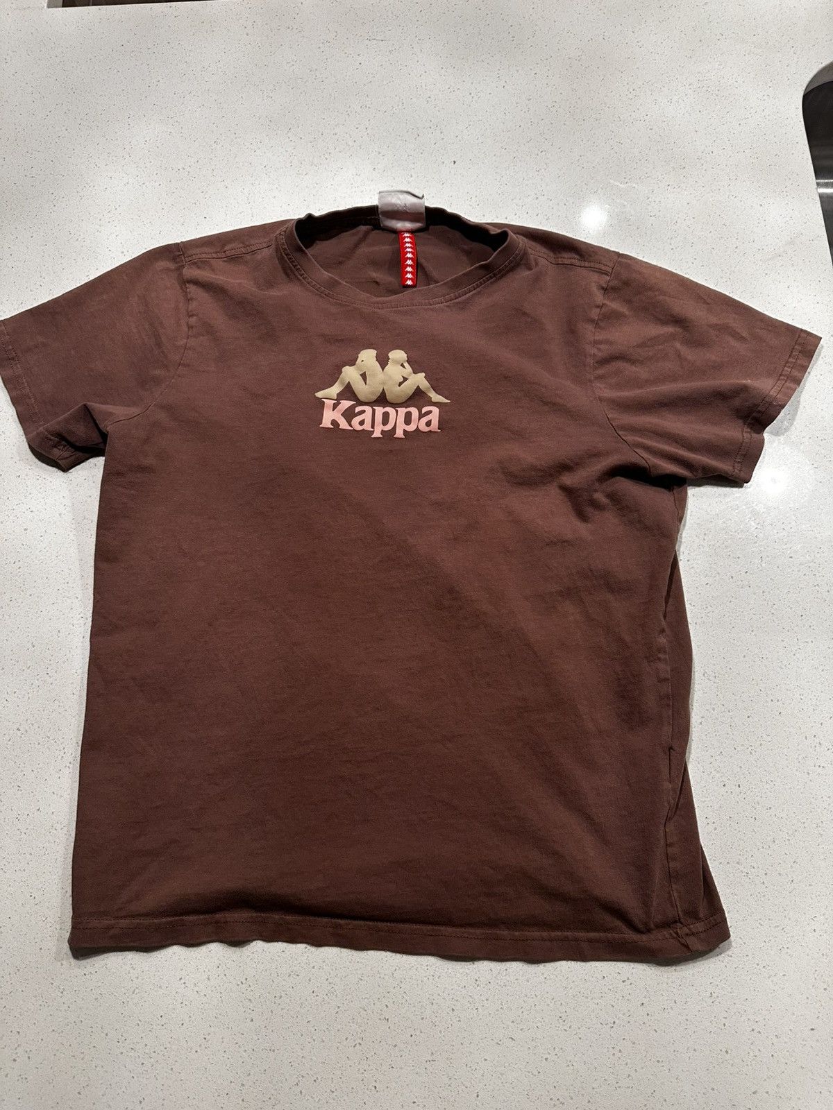 Kappa Brown Kappa T-Shirt Size US M / EU 48-50 / 2 - 1 Thumbnail