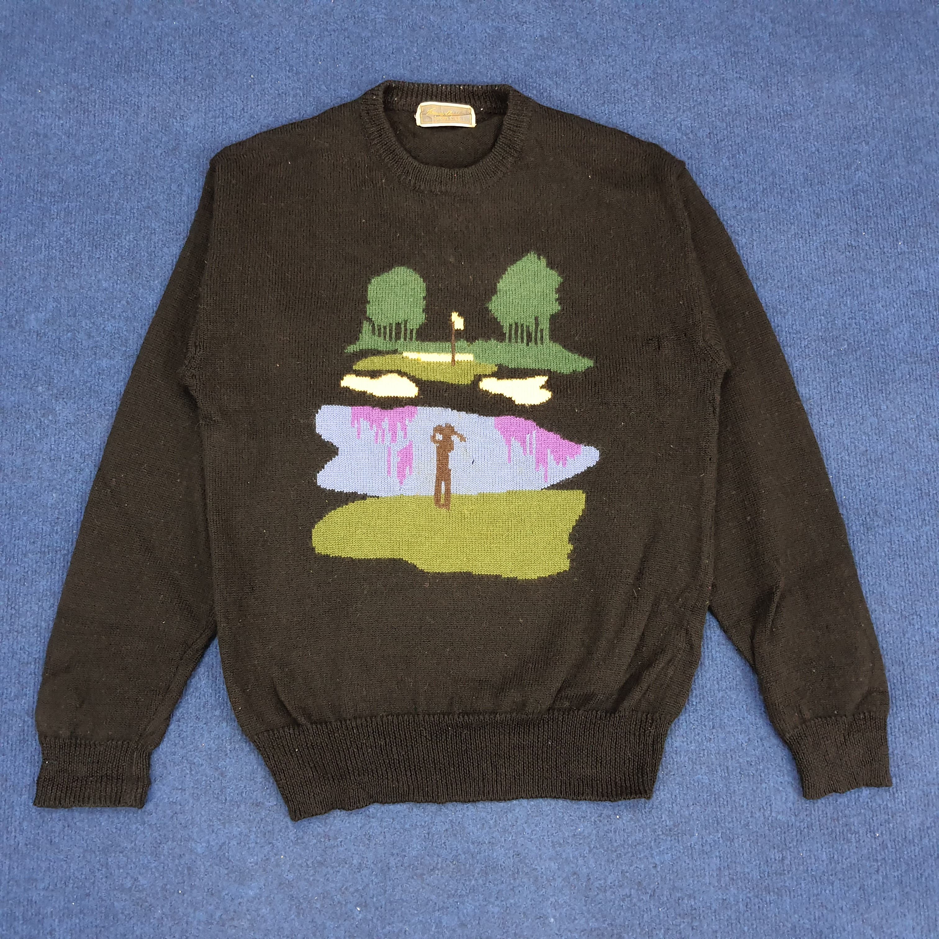 Vintage Vintage Vardon Cup Golf Sweatshirt Size US S / EU 44-46 / 1 - 1 Thumbnail