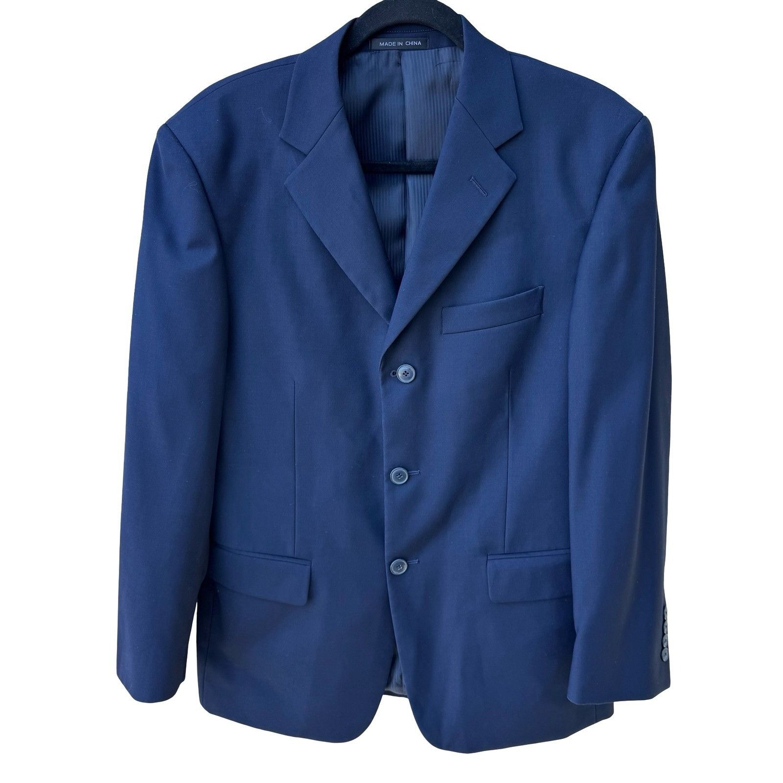 Other Giorgio Ferraro Mens Navy 3-Button Blazer Jacket 36S Italian Size 36S - 1 Thumbnail
