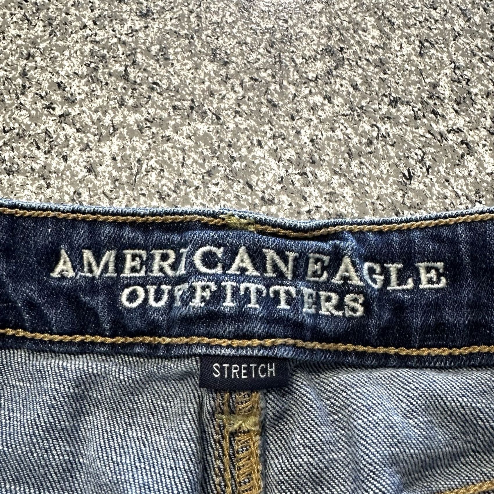 American Eagle Outfitters American Eagle Outfitters Jeans Womens 8 Skinny Mid Rise 28x28 Medium Wash Blue Denim 5-Pocket Slim Regular Calf Inseam 28in NS Size 28" / US 6 / IT 42 - 4 Thumbnail