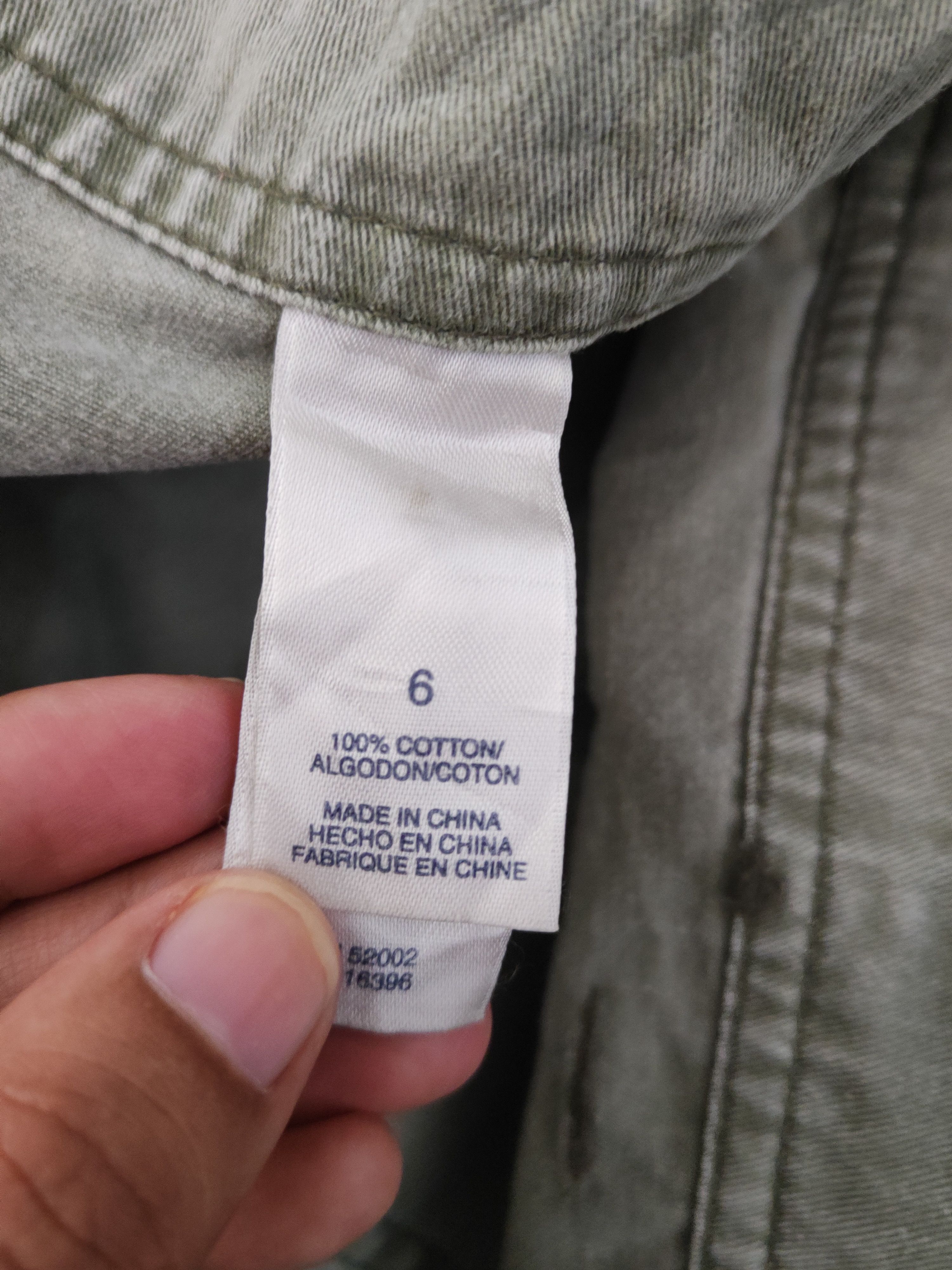 Japanese Brand DL Tint Green Faded Multipocket Casual Pants #962 Size 28" / US 6 / IT 42 - 13 Thumbnail