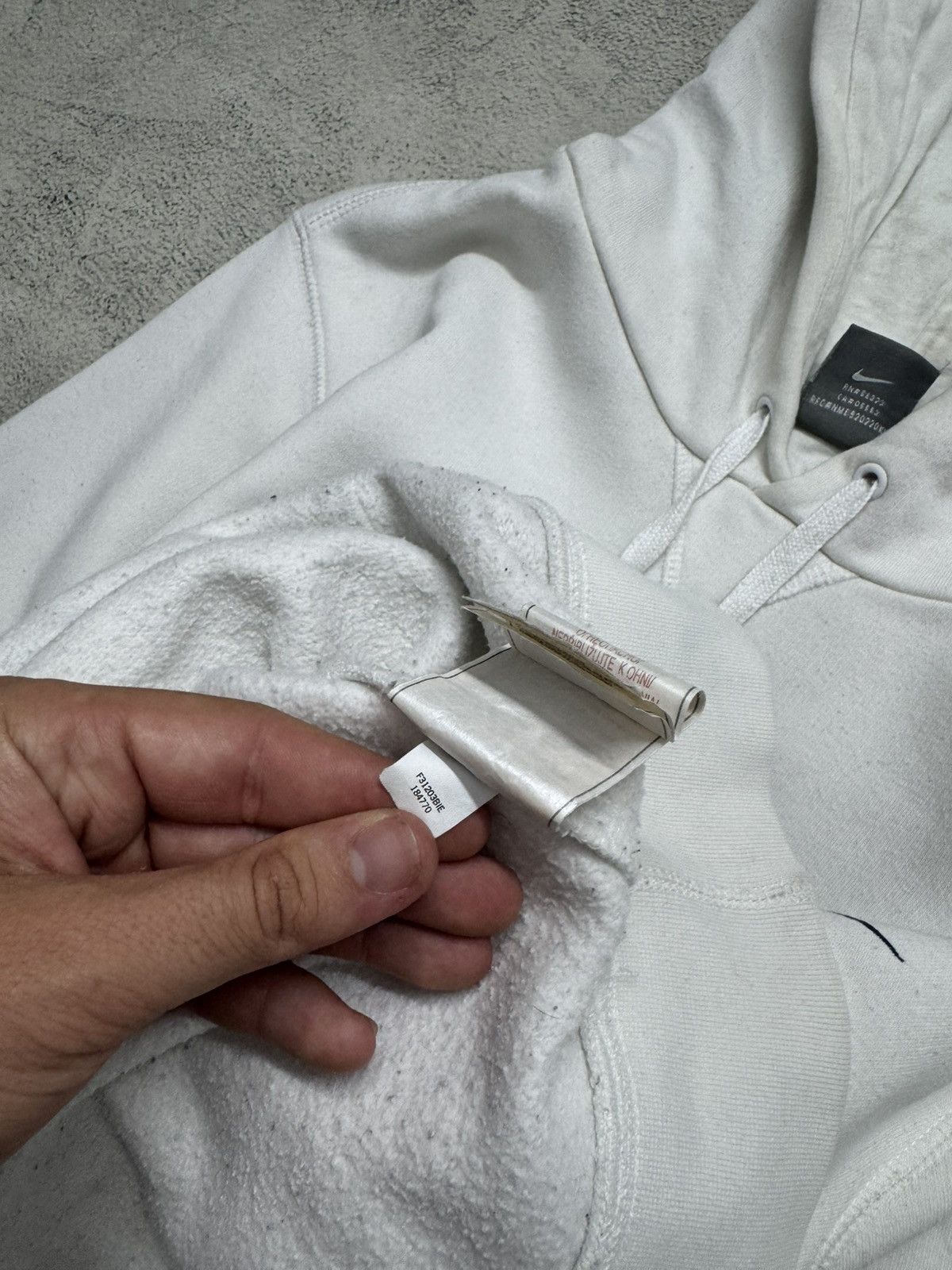 Nike Vintage Y2k Nike Mini Swoosh Blank Basic Hoodie 00’s Size US S / EU 44-46 / 1 - 12 Thumbnail