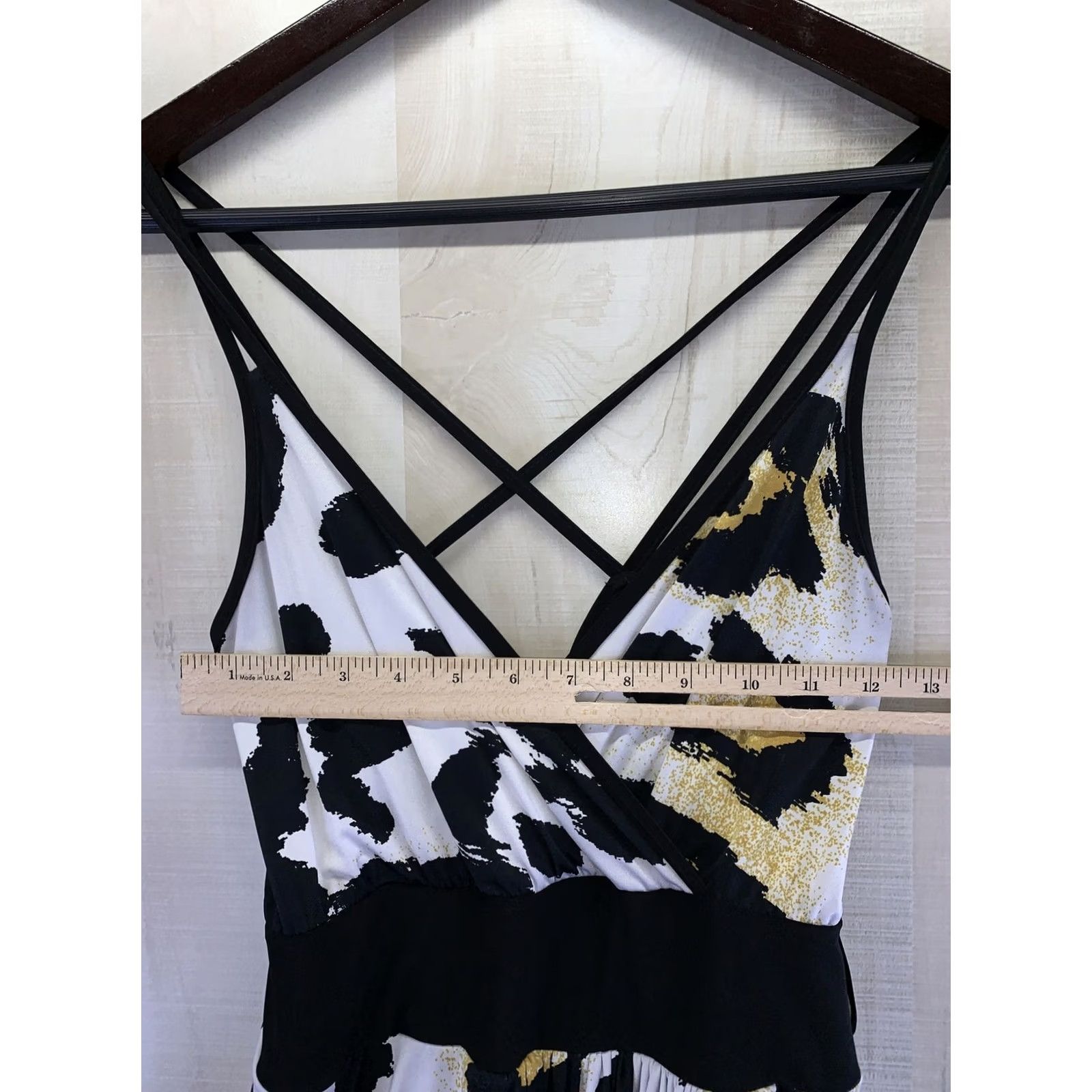 Bebe VINTAGE? no. Bebe Addiction Womens Size S Leopard Print Cris Cross Back Stretch Dress-6303 Size S / US 4 / IT 40 - 2 Thumbnail