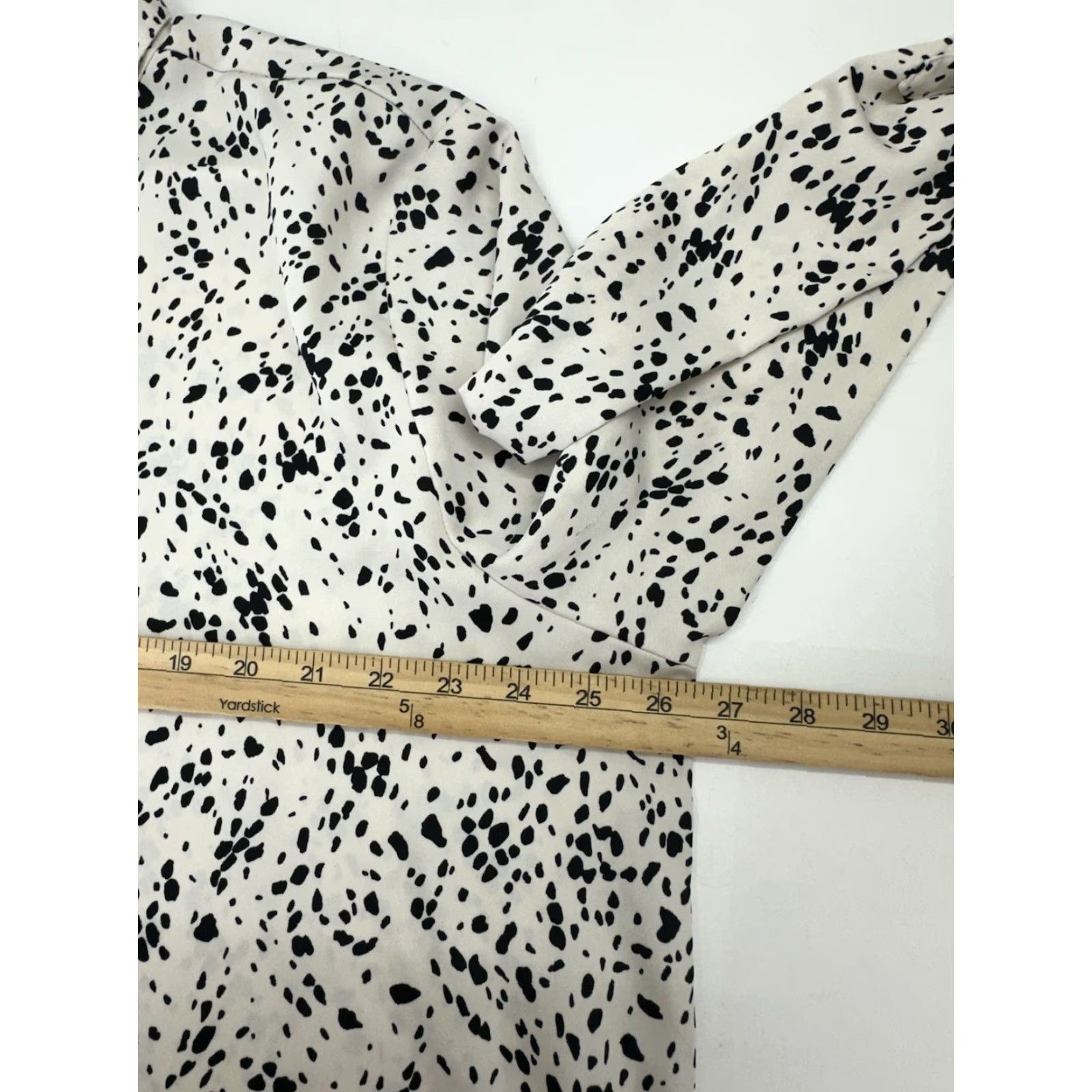 Vintage A New Day Womens Shirt Size XXL Tan Black Animal Print Long Sleeve Button Up Size XXL / US 16-18 / IT 52-54 - 7 Thumbnail