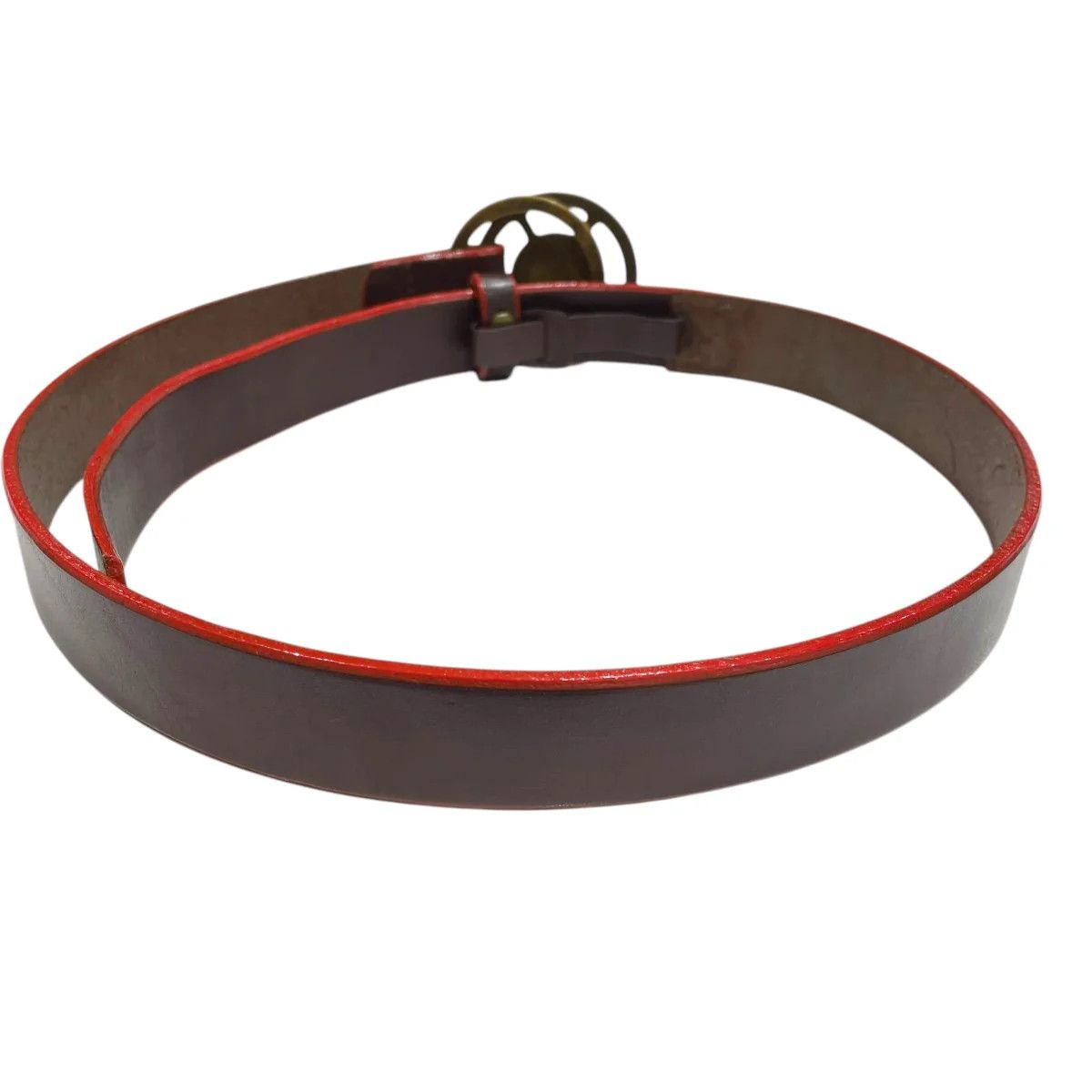 Jean Paul Gaultier Archive Logo Leather Belt Size ONE SIZE - 4 Thumbnail