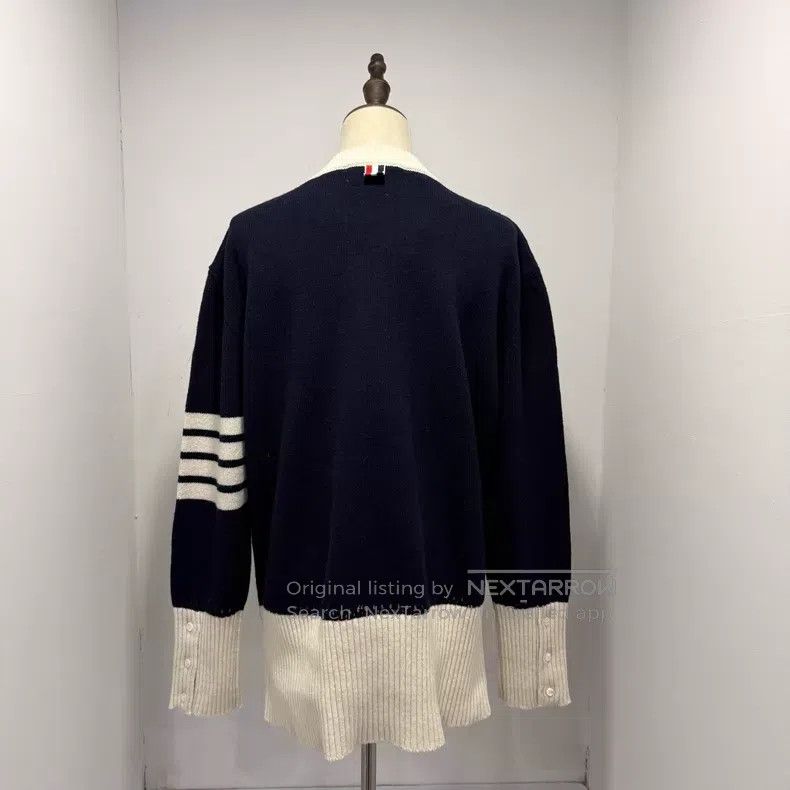 Thom Browne Thom Browne Four-Stripe Sweater Size US S / EU 44-46 / 1 - 2 Thumbnail