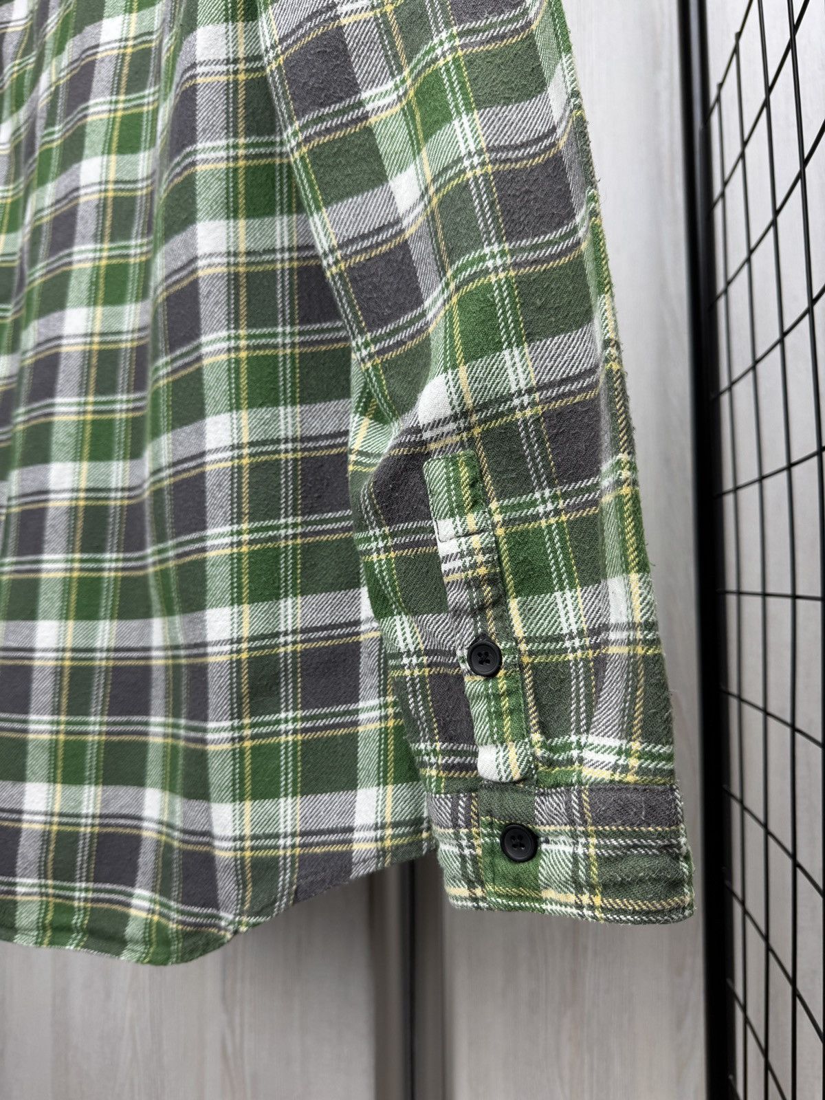 Nudie Jeans Nudie Jeans checkered green flannel long sleeve shirt Size US M / EU 48-50 / 2 - 8 Thumbnail