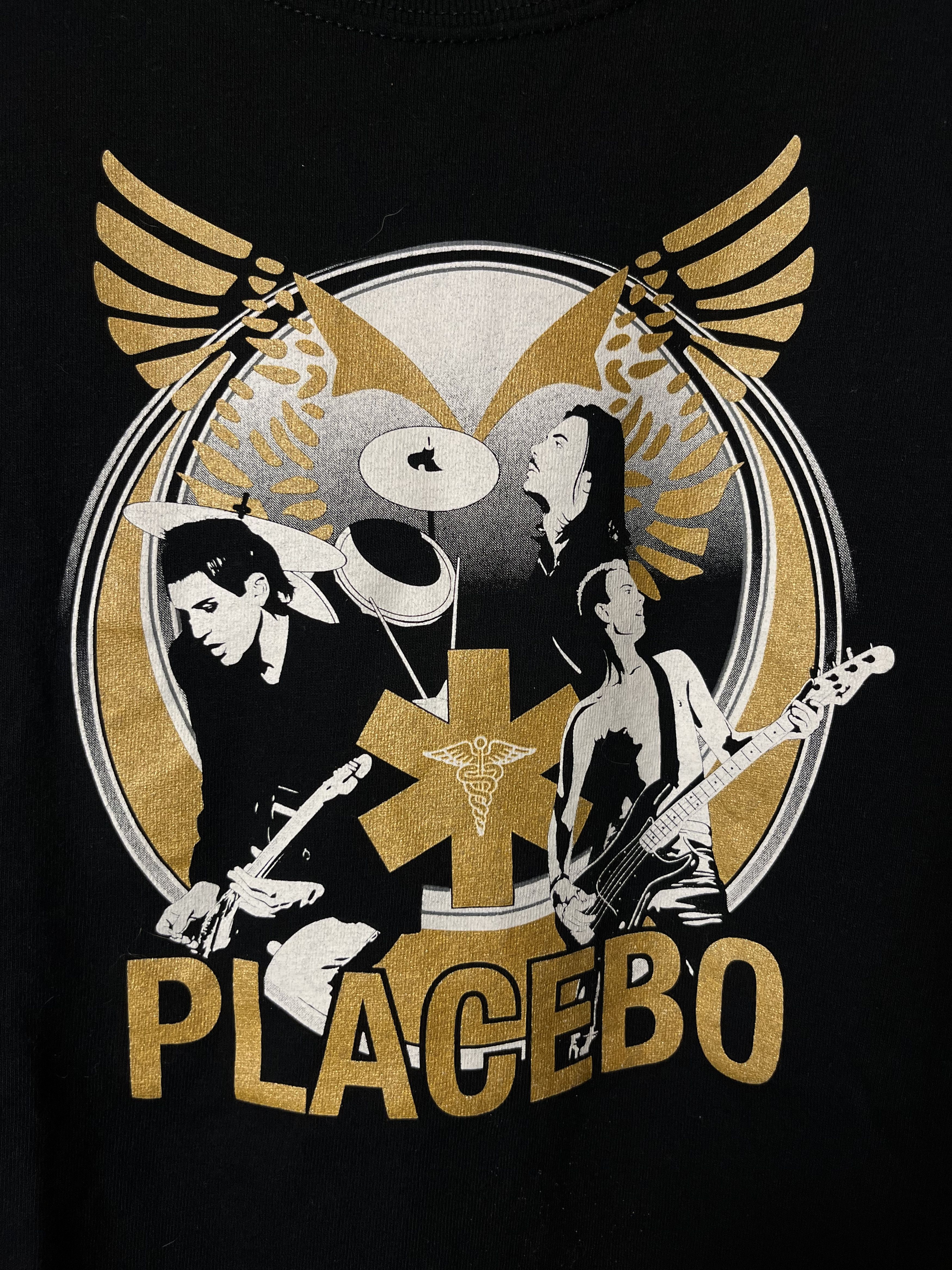 Band Tees × Vintage 2006 Placebo Worldtour Gildan Ultra Cotton Tee Size US S / EU 44-46 / 1 - 3 Thumbnail