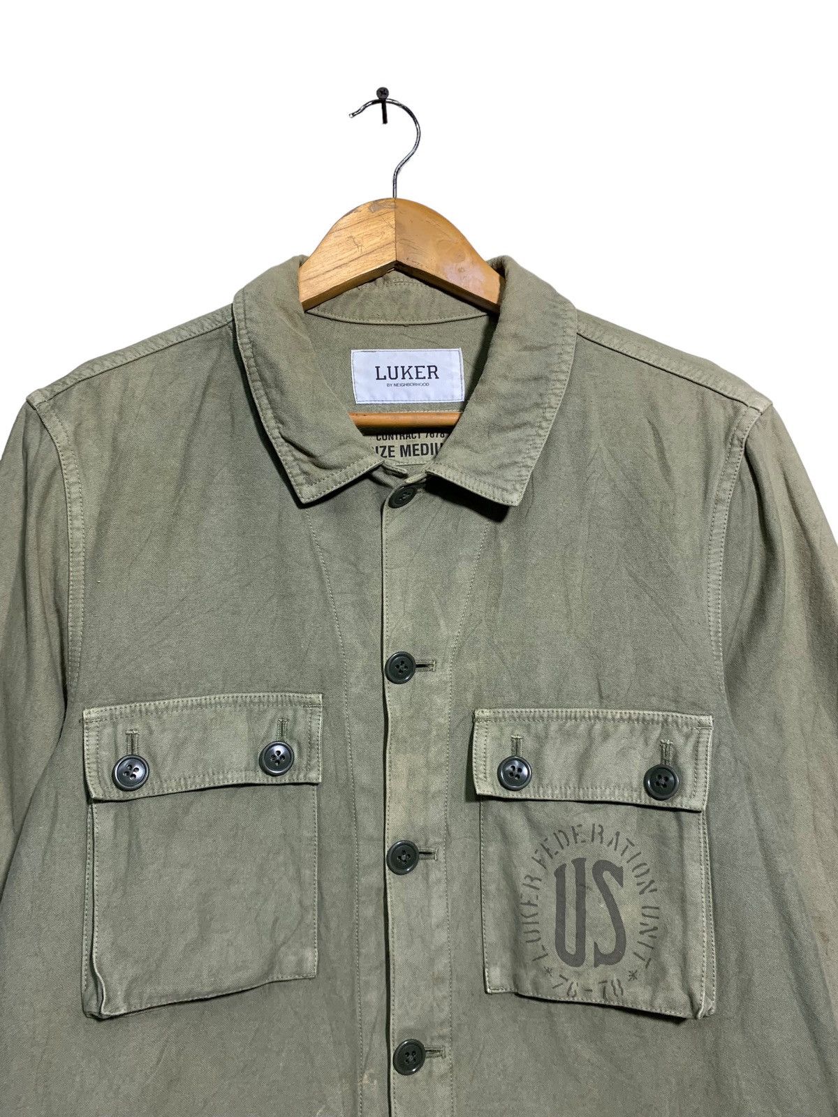 Neighborhood 🔥LUKER NBHD BDU SHIRTS US ARMY Size US M / EU 48-50 / 2 - 4 Thumbnail