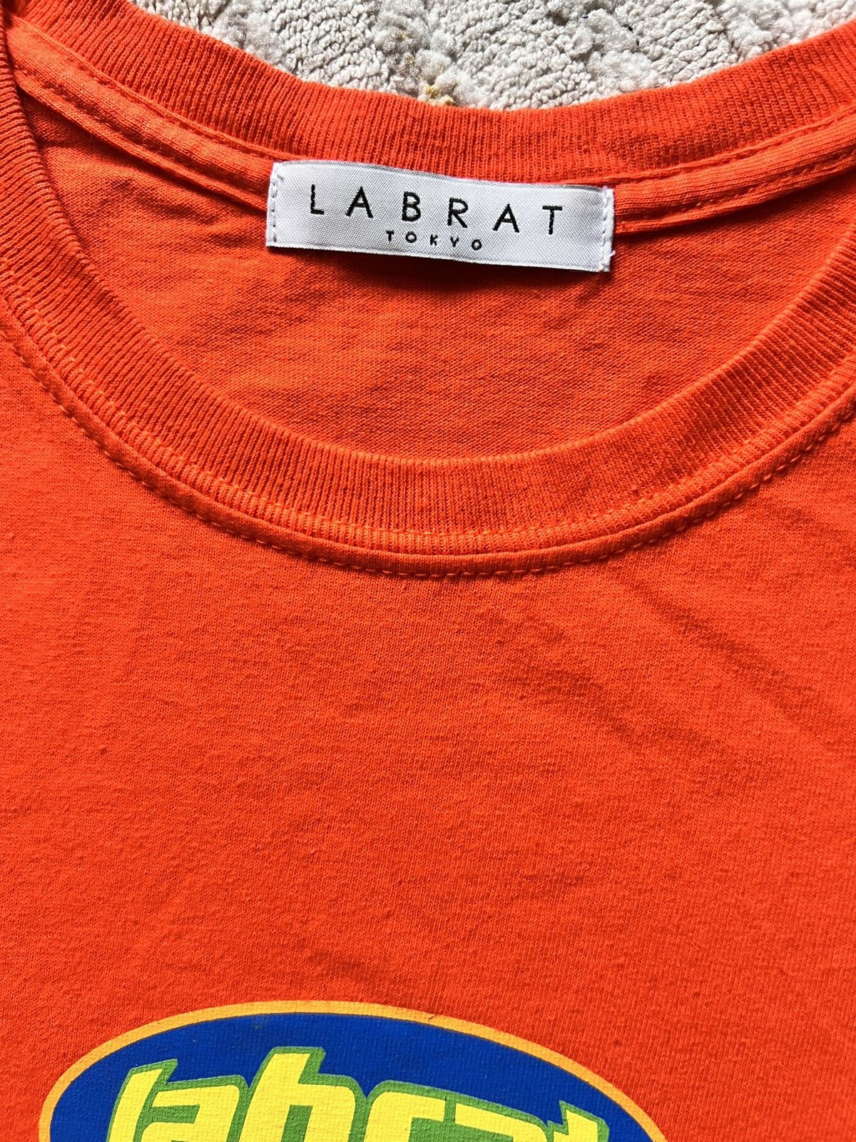 Beauty Beast × Japanese Brand × Labrat Labrat Iconic Rave Logo Japanese Streetwear Tshirt Size US L / EU 52-54 / 3 - 5 Thumbnail
